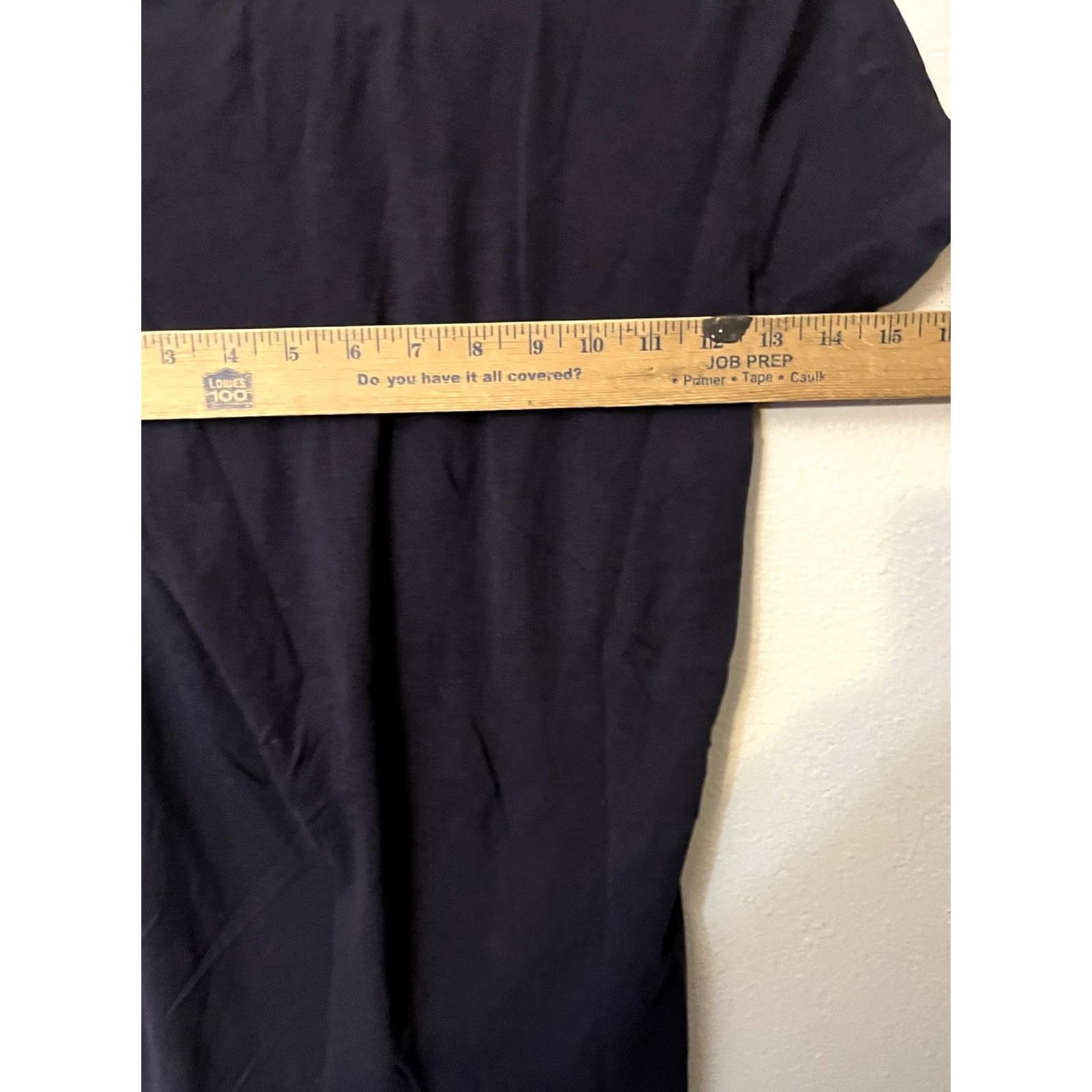 Lands' End Lands' End T-Shirt Shaped Top Women's XS Black Solid Short Sleeve Crew Neck Pullover Cotton Knit Casual Basic Everyday Wear Mens? Women? Size XS / US 0-2 / IT 36-38 - 4 Thumbnail