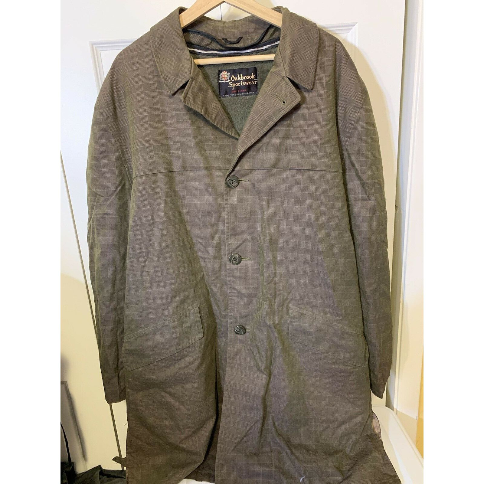 Other VTG 50s Oakbrook USA Sportswear Coat Jacket Men’s Sz 46 Gree Size US XL / EU 56 / 4 - 3 Thumbnail