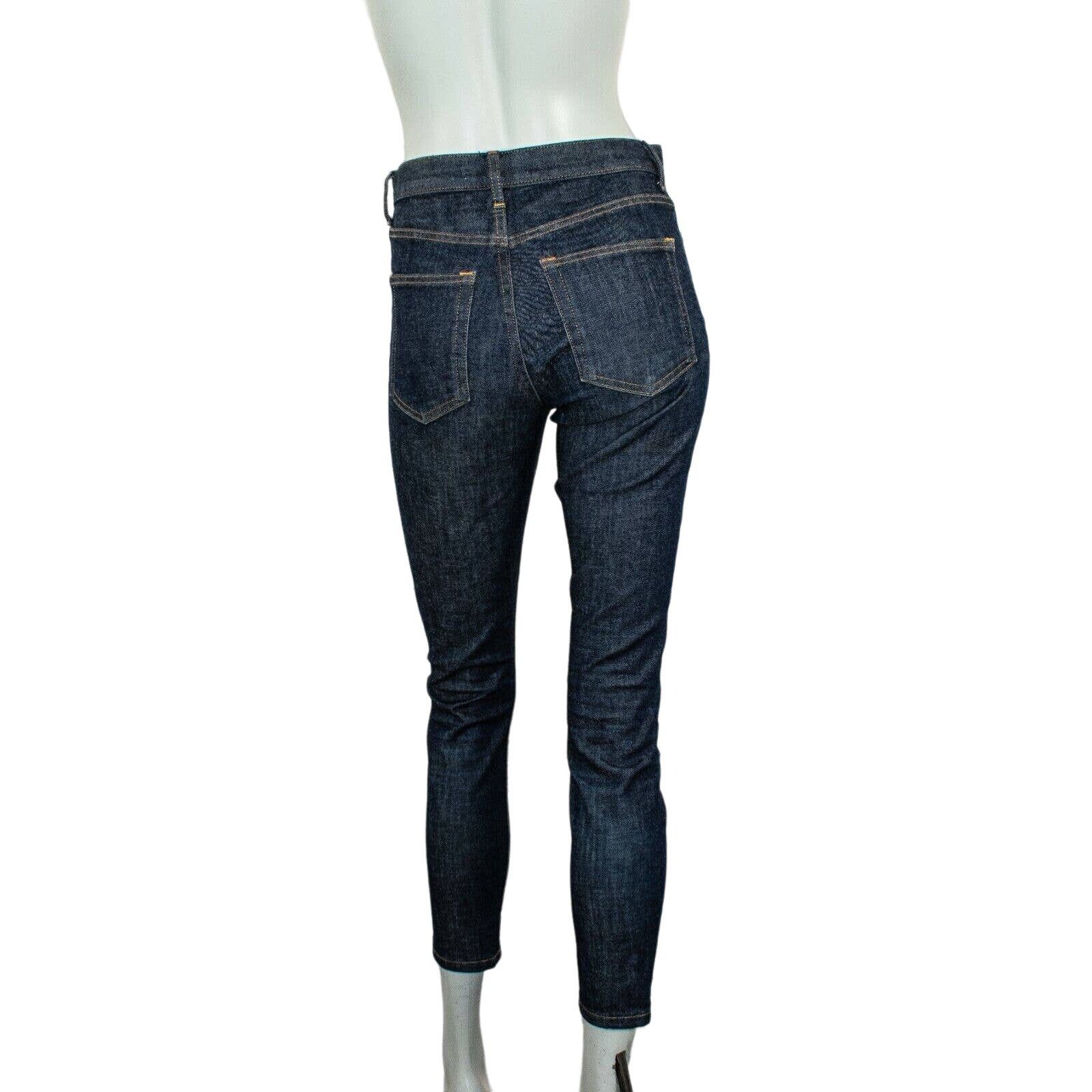 Everlane EVERLANE High Rise Ankle Denim Jeans Raw Indigo Size 25 Size 25" / US 0 / IT 36 - 2 Thumbnail