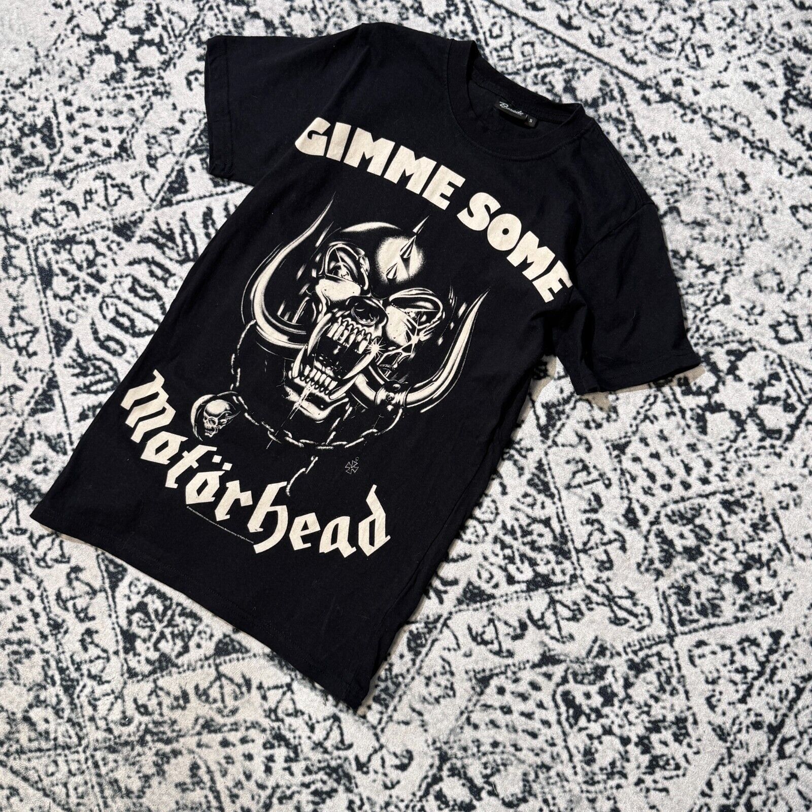 Vintage Vintage Black Cotton T-Shirt Size S Gimme Some Motorhead Tes Size US S / EU 44-46 / 1 - 2 Thumbnail