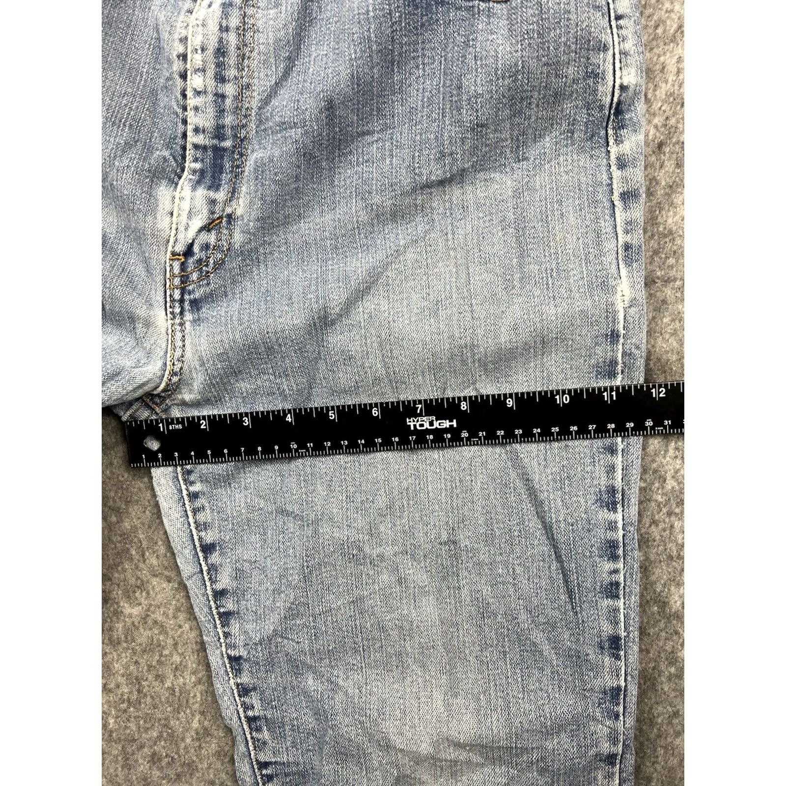 Levi's Levi's 512 Jeans Women's Slim Tapered Leg Light Wash Size 14 Medium Vintage Slim 5-Pocket Denim Blue Cotton Blend Size 36" / US 14 / IT 50 - 5 Thumbnail