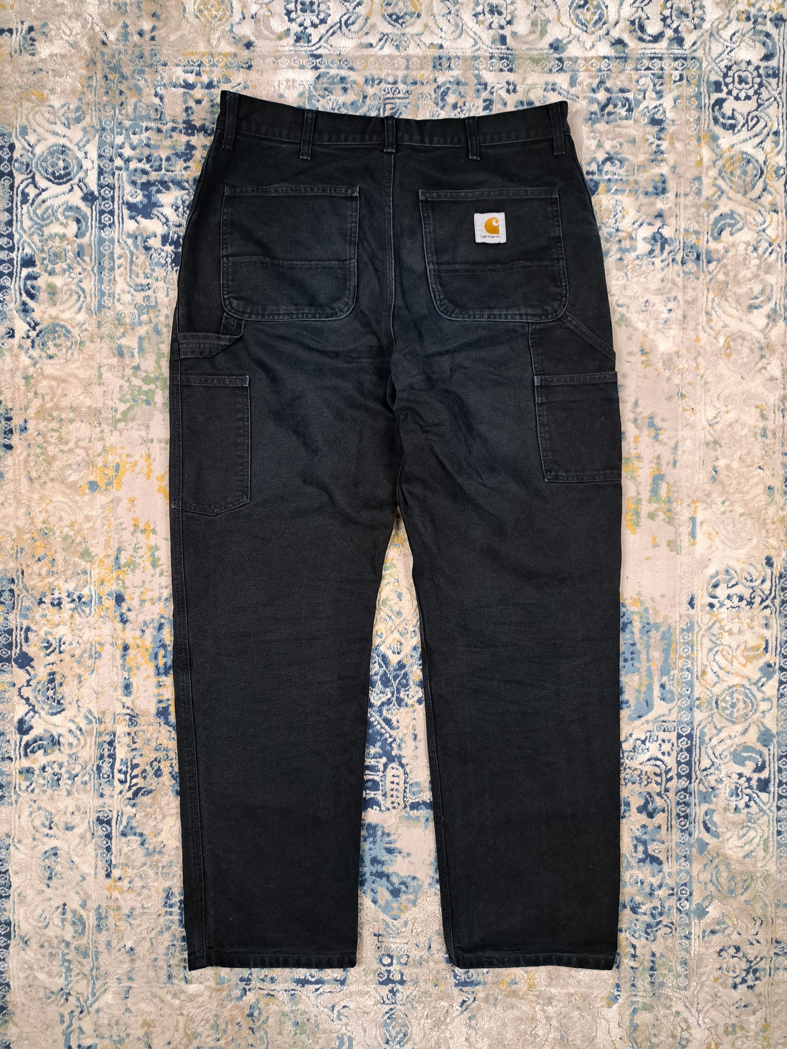 Carhartt Carhartt Heavy Canvas Single Knee Pants Carpenter Workwear Size US 33 - 1 Thumbnail