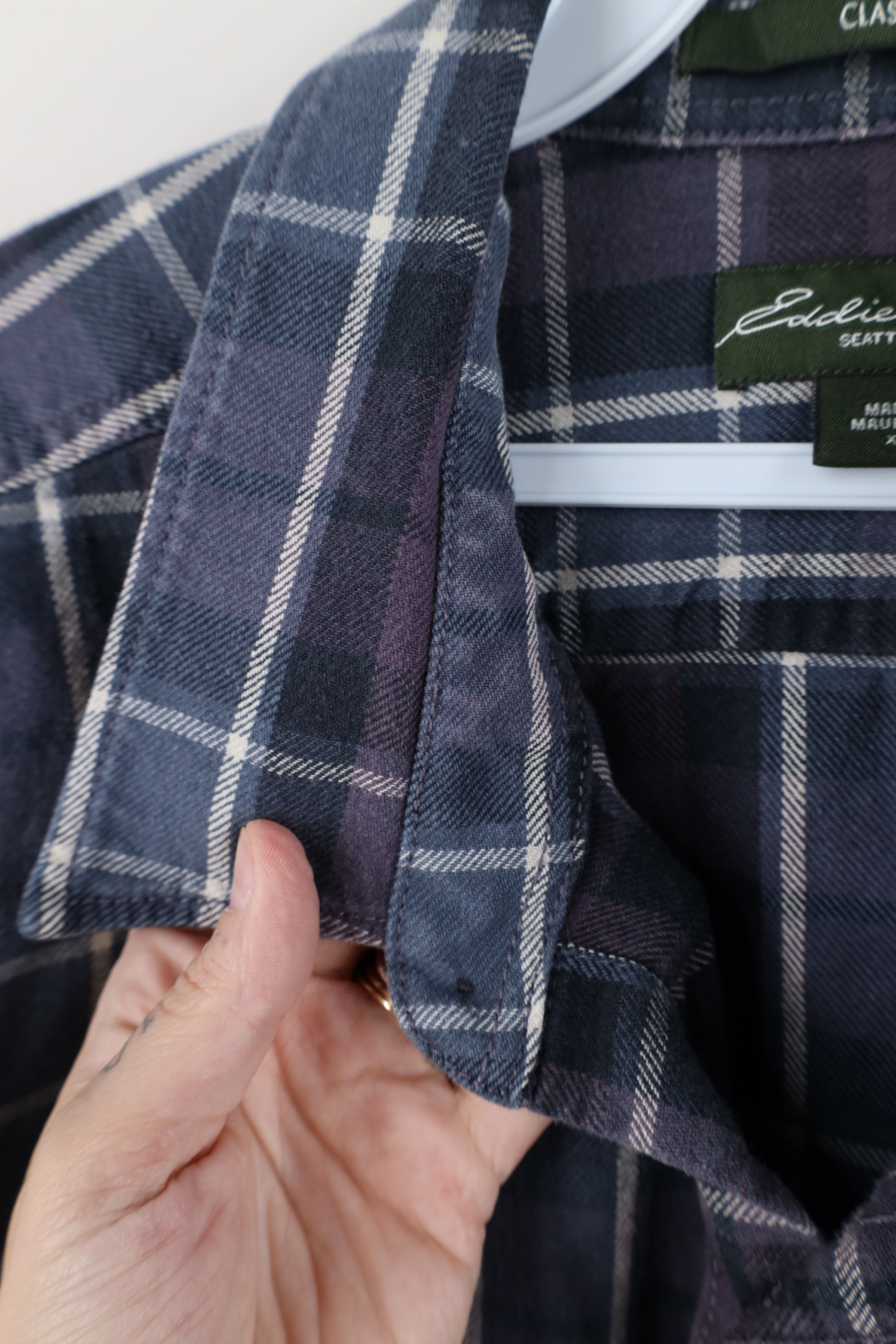 Eddie Bauer Vintage Eddie Bauer Heavyweight Flannel Button Shirt Plaid Size US XXL / EU 58 / 5 - 7 Thumbnail