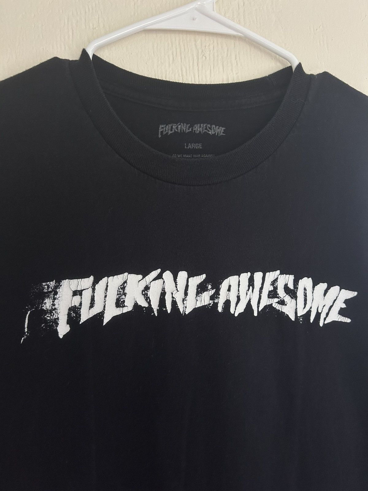 Fucking Awesome Fucking Awesome Logo Black T-shirt Size US L / EU 52-54 / 3 - 1 Thumbnail