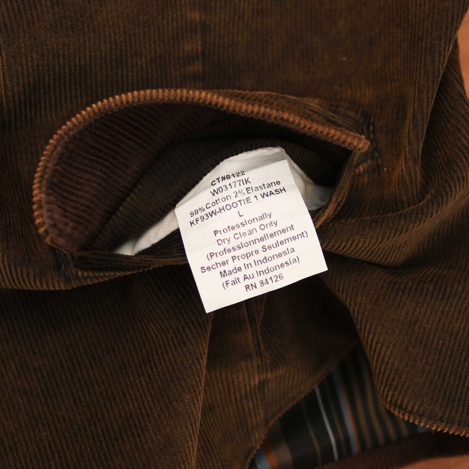 Other Kroon Large Brown Corduroy Vest Waistcoat Size US L / EU 52-54 / 3 - 3 Thumbnail