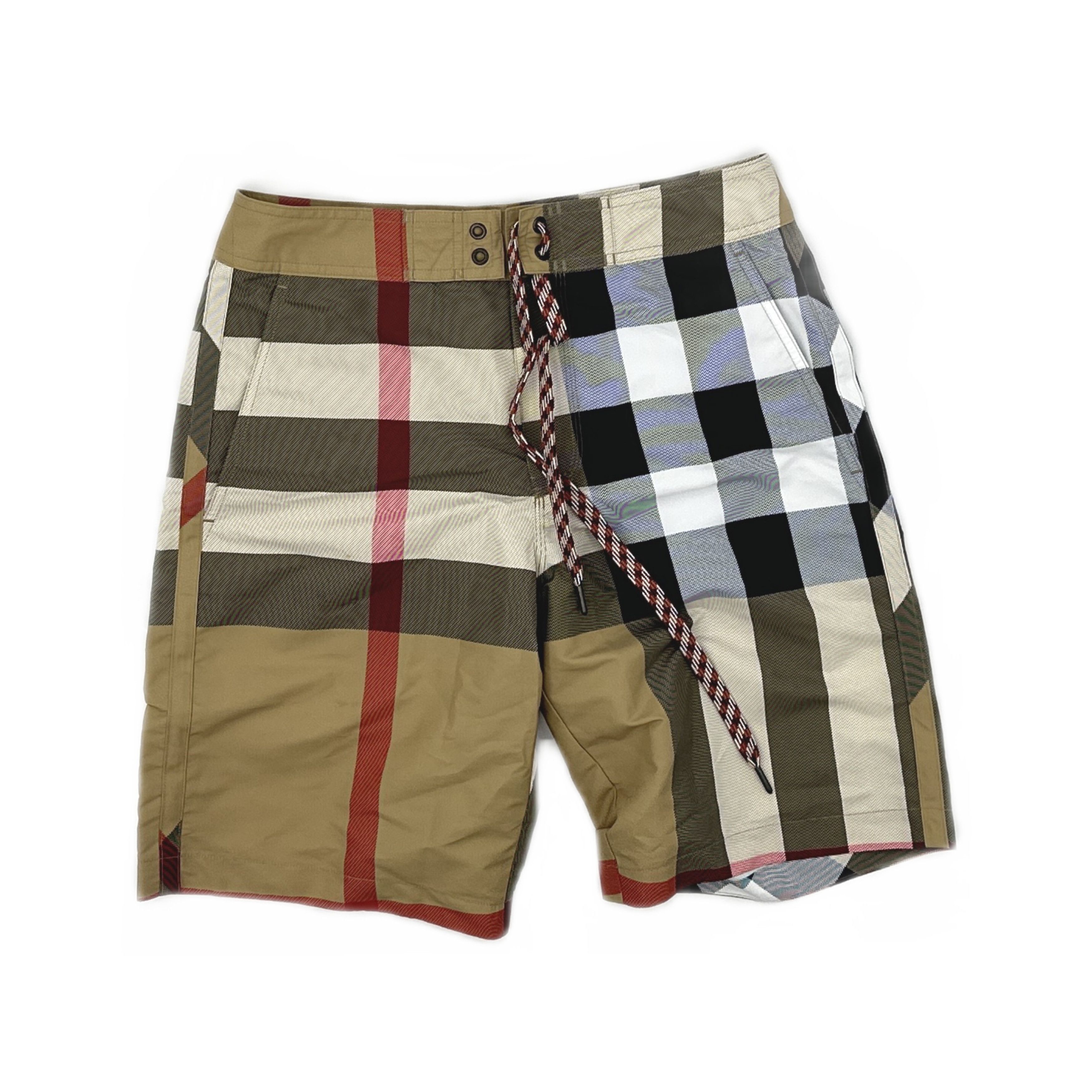 Burberry Burberry Patchwork Check Swim Shorts Size XS Size US 28 / EU 44 - 1 Thumbnail