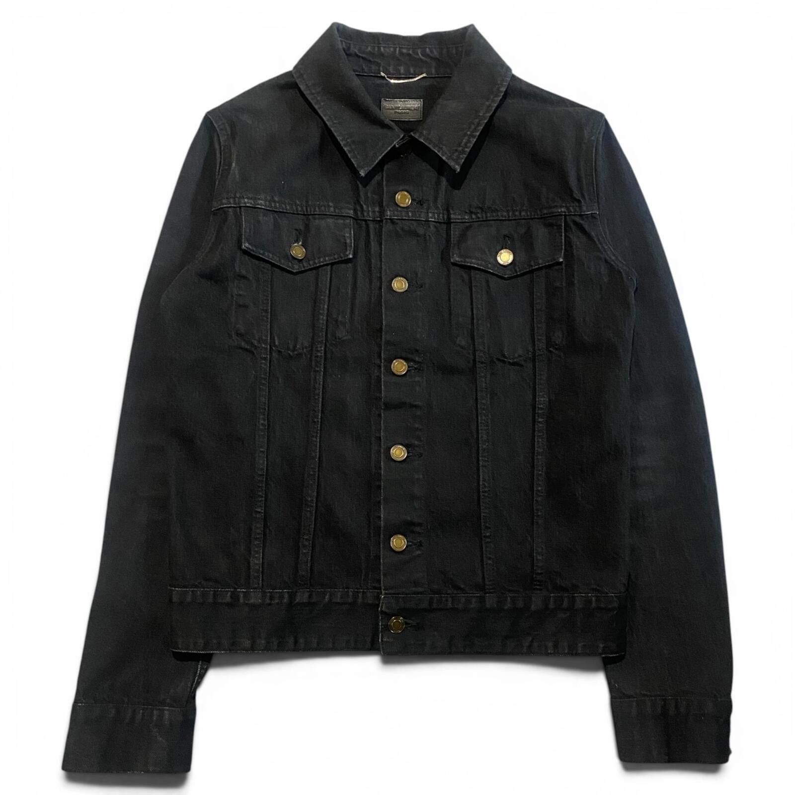 Saint Laurent Paris Saint Laurent SS17 Denim Trucker Jacket Size US S / EU 44-46 / 1 - 1 Thumbnail