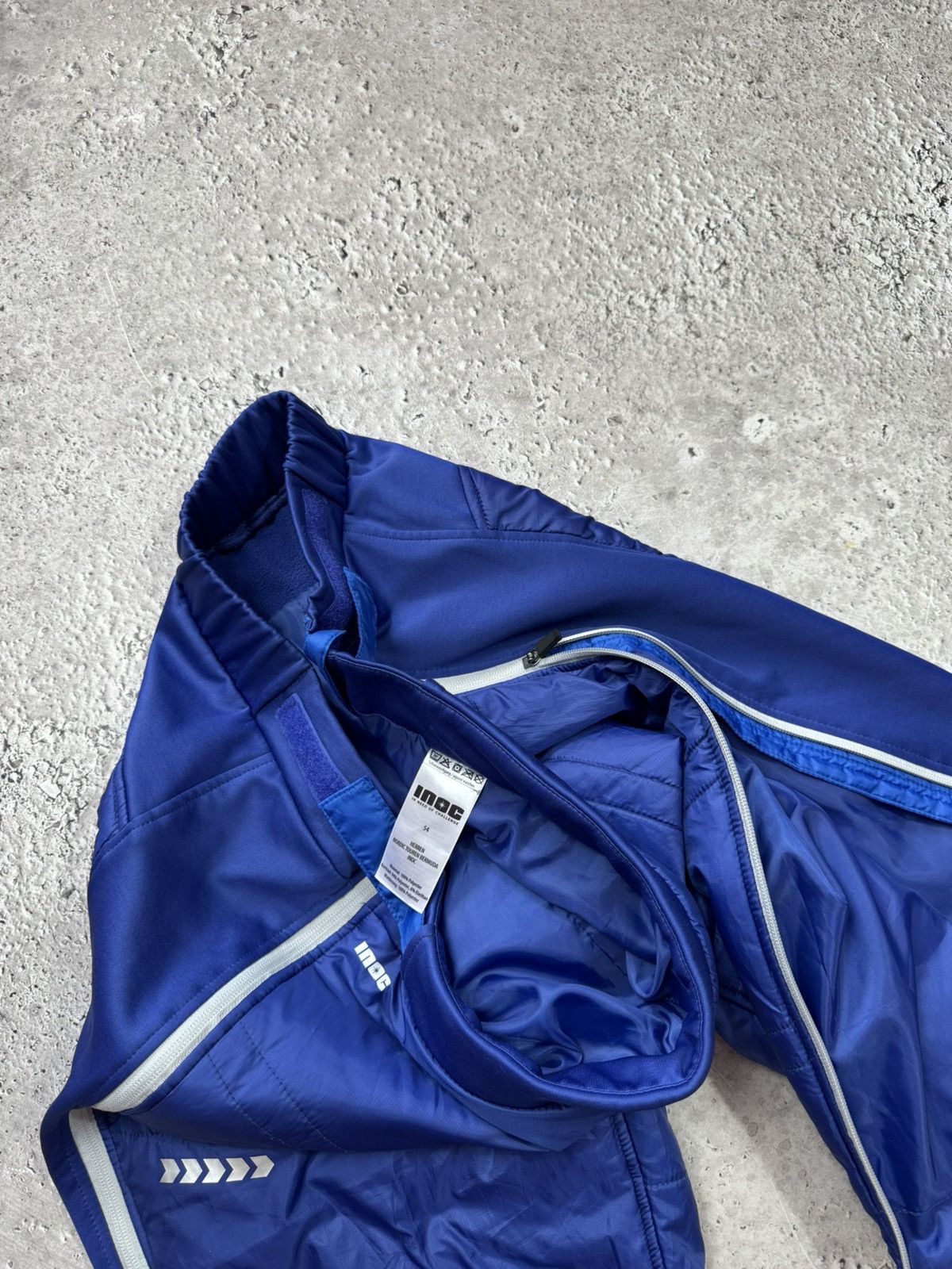Other INOC Nordic Touren Bermuda Padded Shorts Blue Zip Thermal 54 Size US 34 / EU 50 - 9 Thumbnail