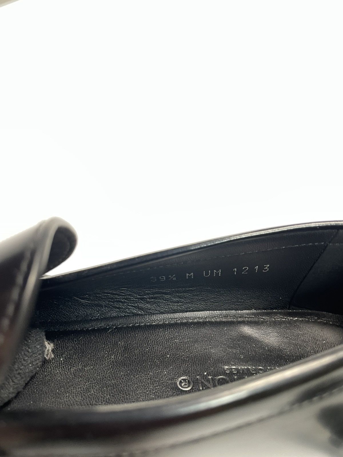 Louis Vuitton LV Chess Flat Loafer QL Glazed Calf Chain 39.5 Size US 9.5 / IT 39.5 - 5 Thumbnail