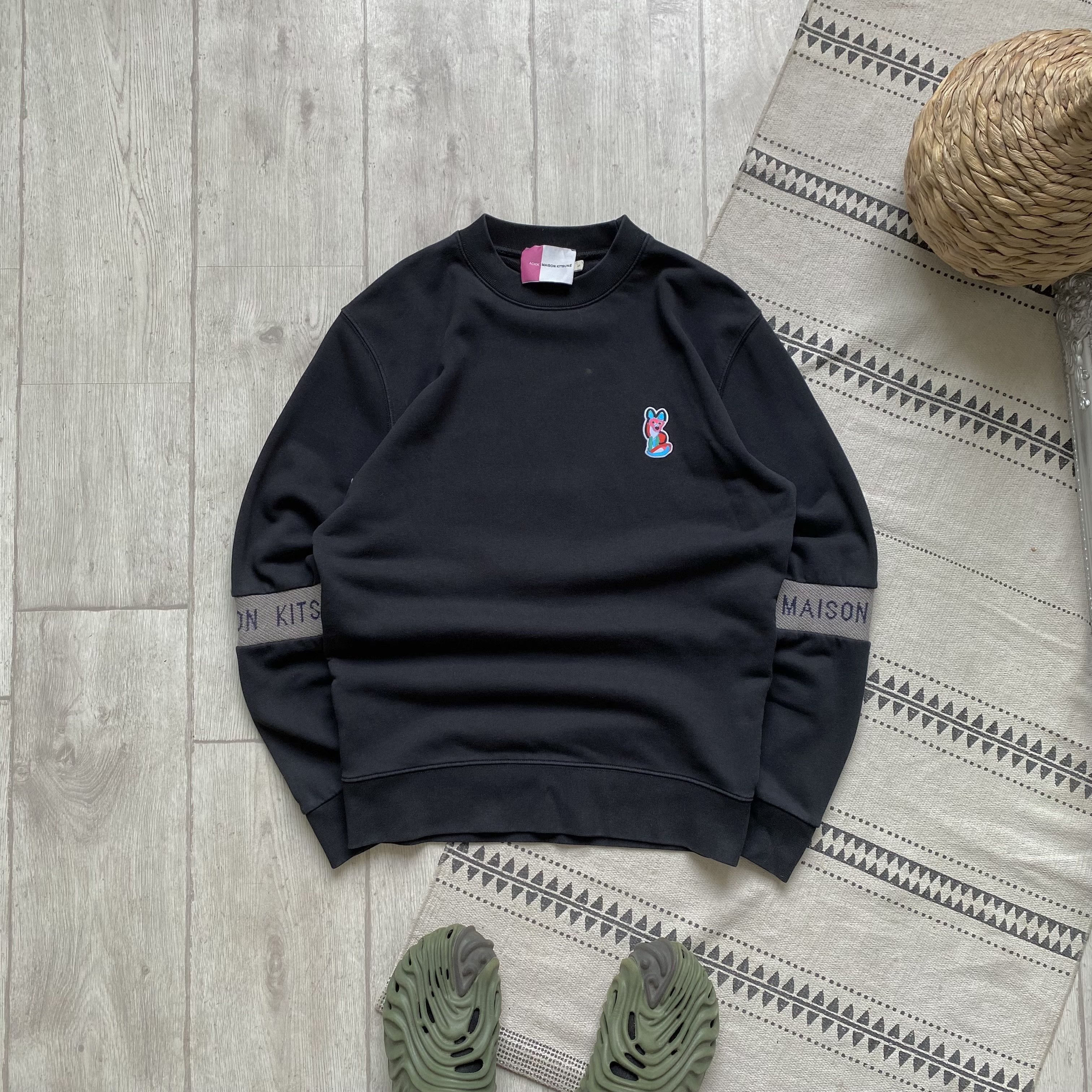 Maison Kitsune Designer ACIDE Maison Kitsune sweatshirt Size US M / EU 48-50 / 2 - 1 Thumbnail