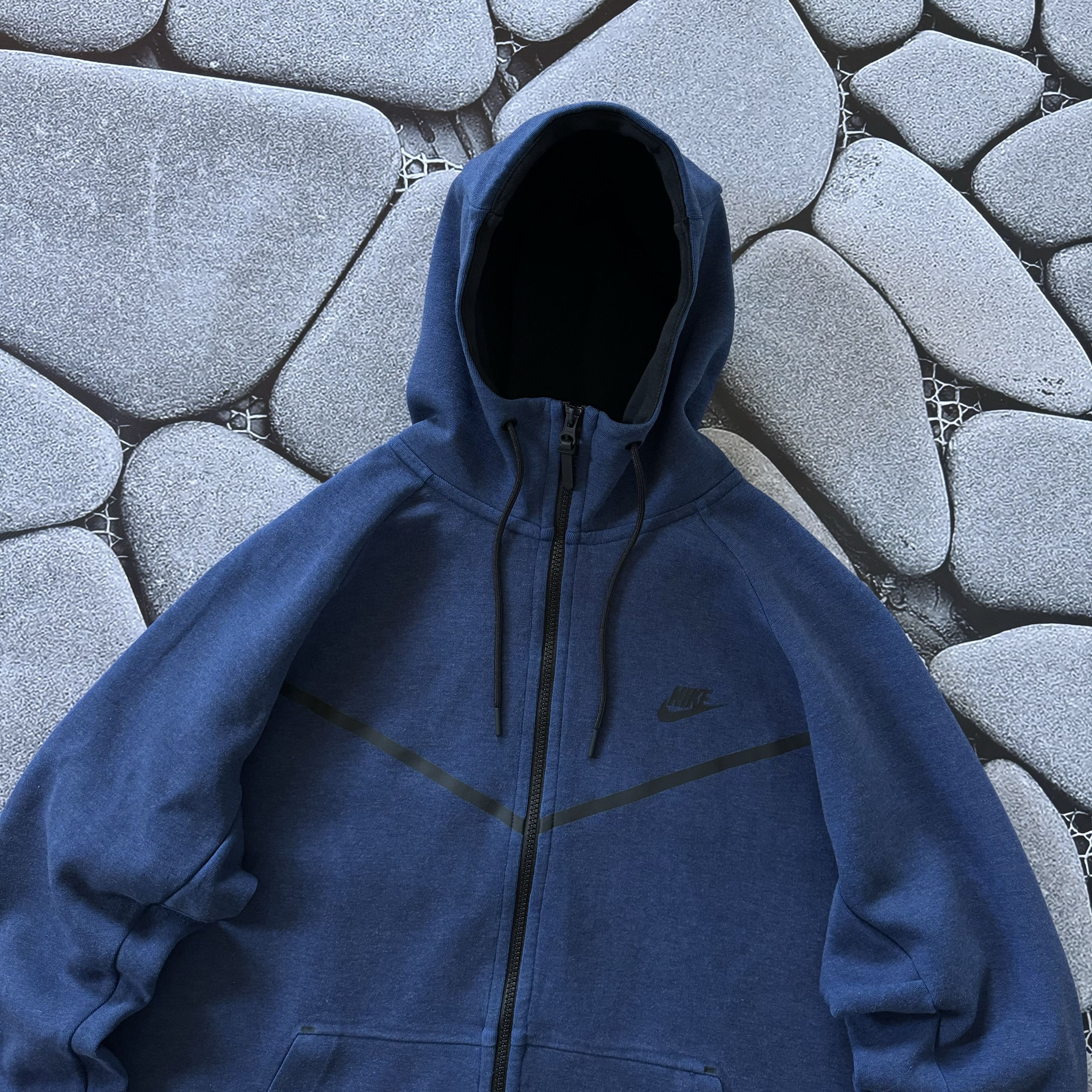 Nike NIKE TECH FLEECE ZIP HOODIE SWOOSH DRILL STYLE Size US XL / EU 56 / 4 - 2 Thumbnail