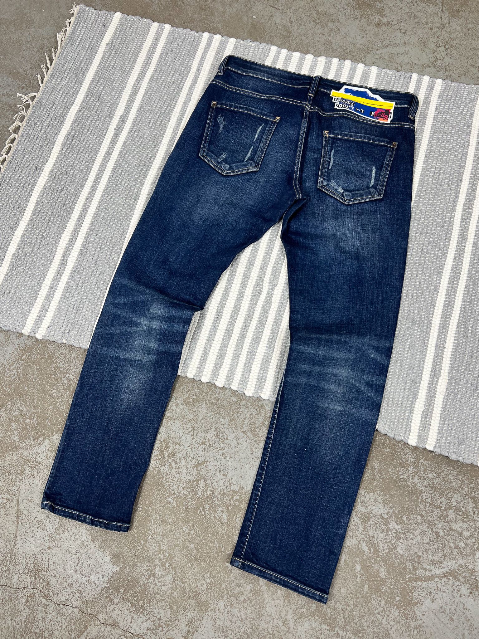 Dsquared2 Dsquared2 Skinny Denim Pants Jeans Size US 34 / EU 50 - 2 Thumbnail