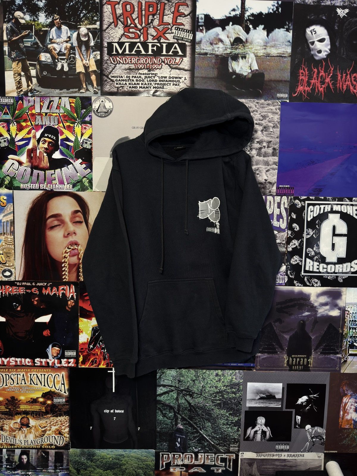 Stussy Stussy Graffiti Spray Print Hoodie Size US L / EU 52-54 / 3 - 3 Thumbnail