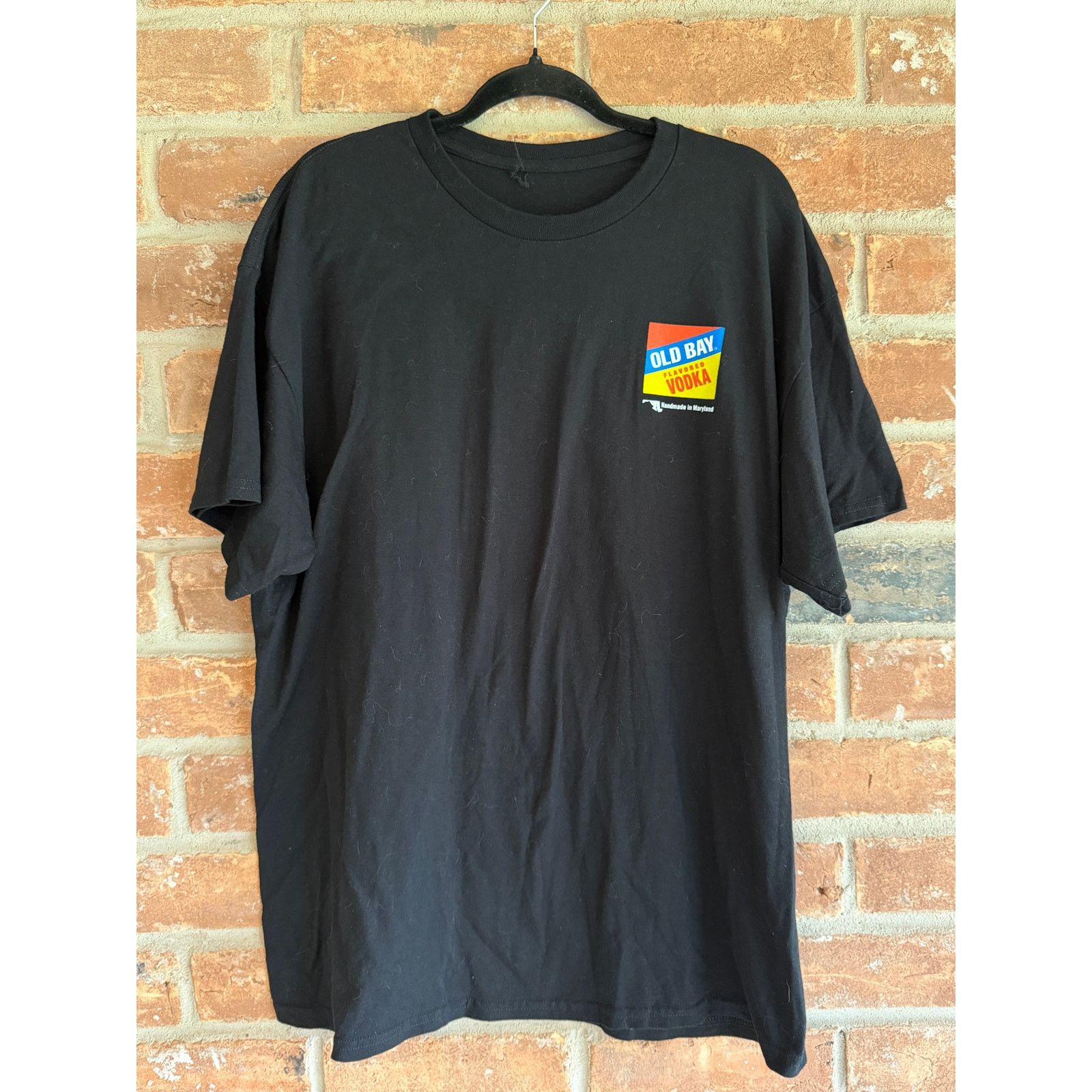 Vintage Old Bay Vodka Graphic Tee Black Fits XL Size US XL / EU 56 / 4 - 2 Thumbnail