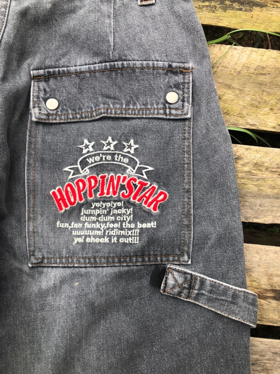 Japanese Brand × Vintage Vintage Amore Puro Baggy Denim Pants Size US 28 / EU 44 - 6 Thumbnail