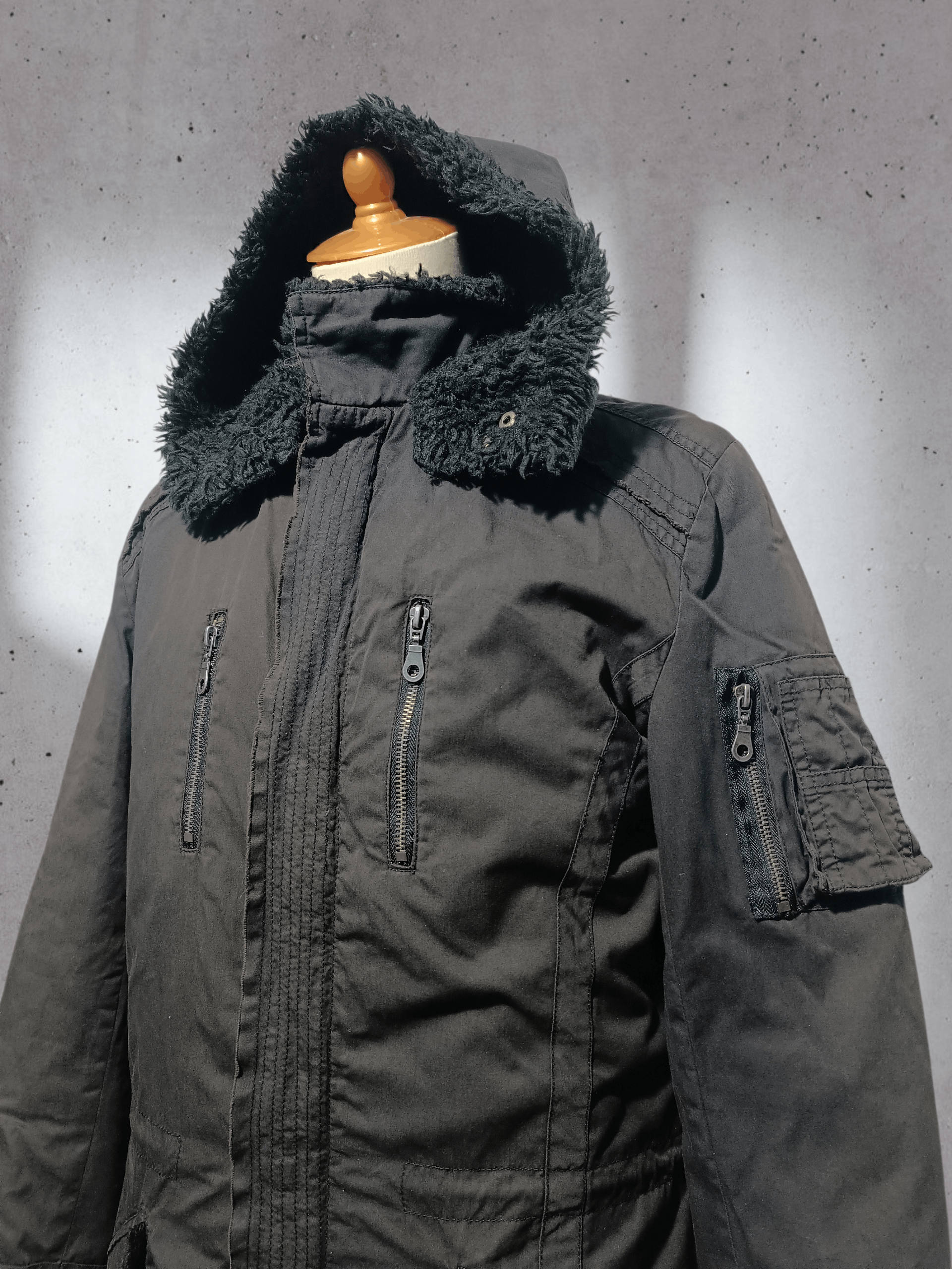 In The Attic In The Attic Sun Fade Parka Jacket Size US L / EU 52-54 / 3 - 2 Thumbnail