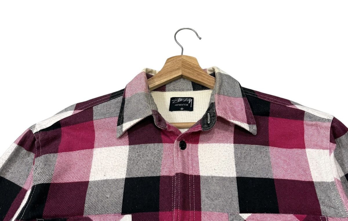 Stussy Vintage Stussy Flannel Multicolour Jacket Size US M / EU 48-50 / 2 - 8 Thumbnail