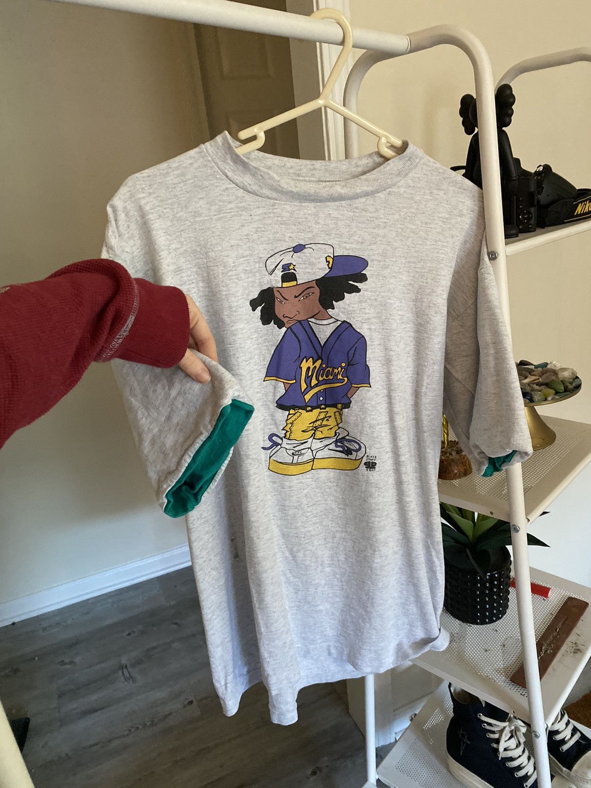 Nike × Vintage Vintage streetwear t shirt Size US L / EU 52-54 / 3 - 4 Thumbnail