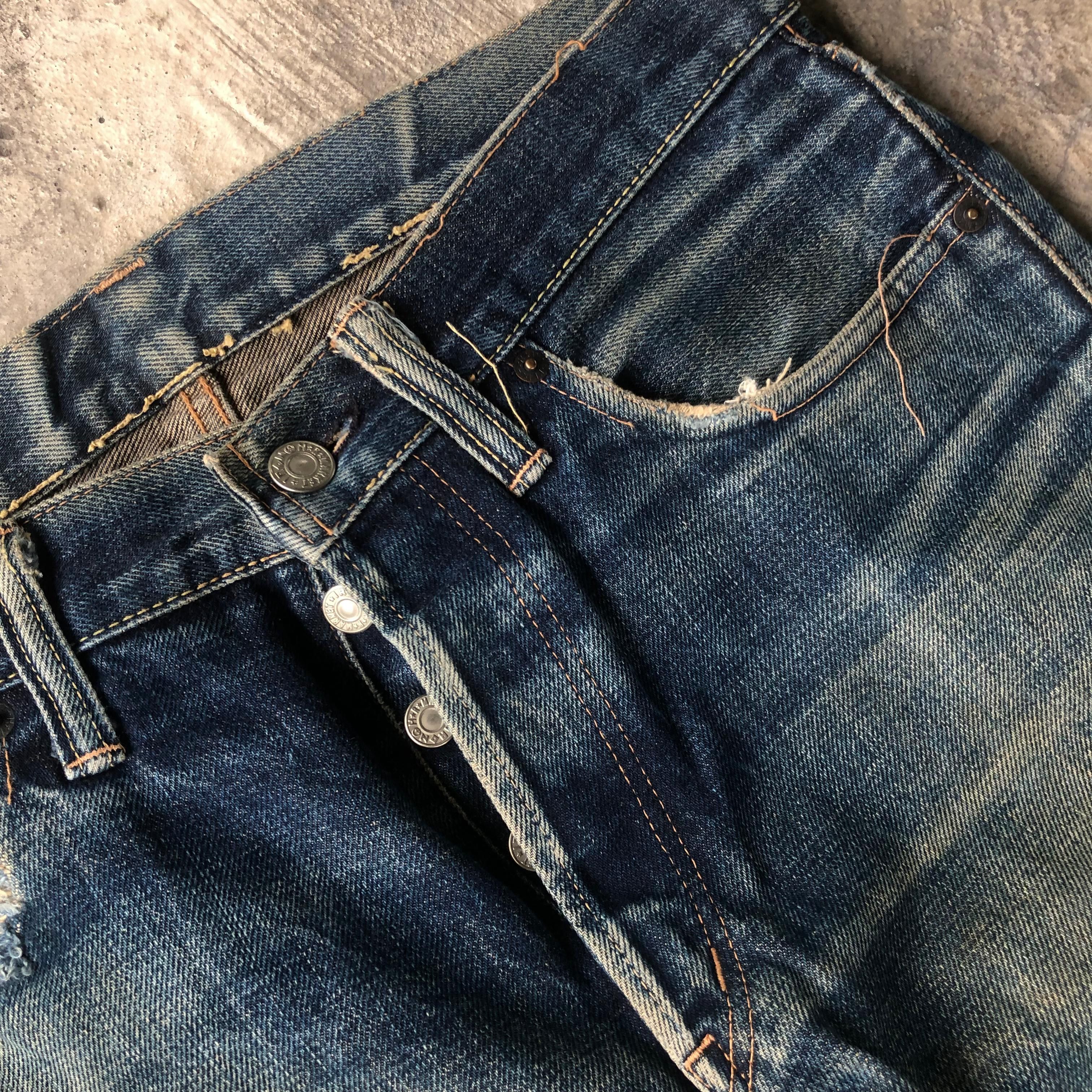 Blue Blue Japan × Freewheelers Vintage Japan Denim BlueBlue Size US 32 / EU 48 - 8 Thumbnail
