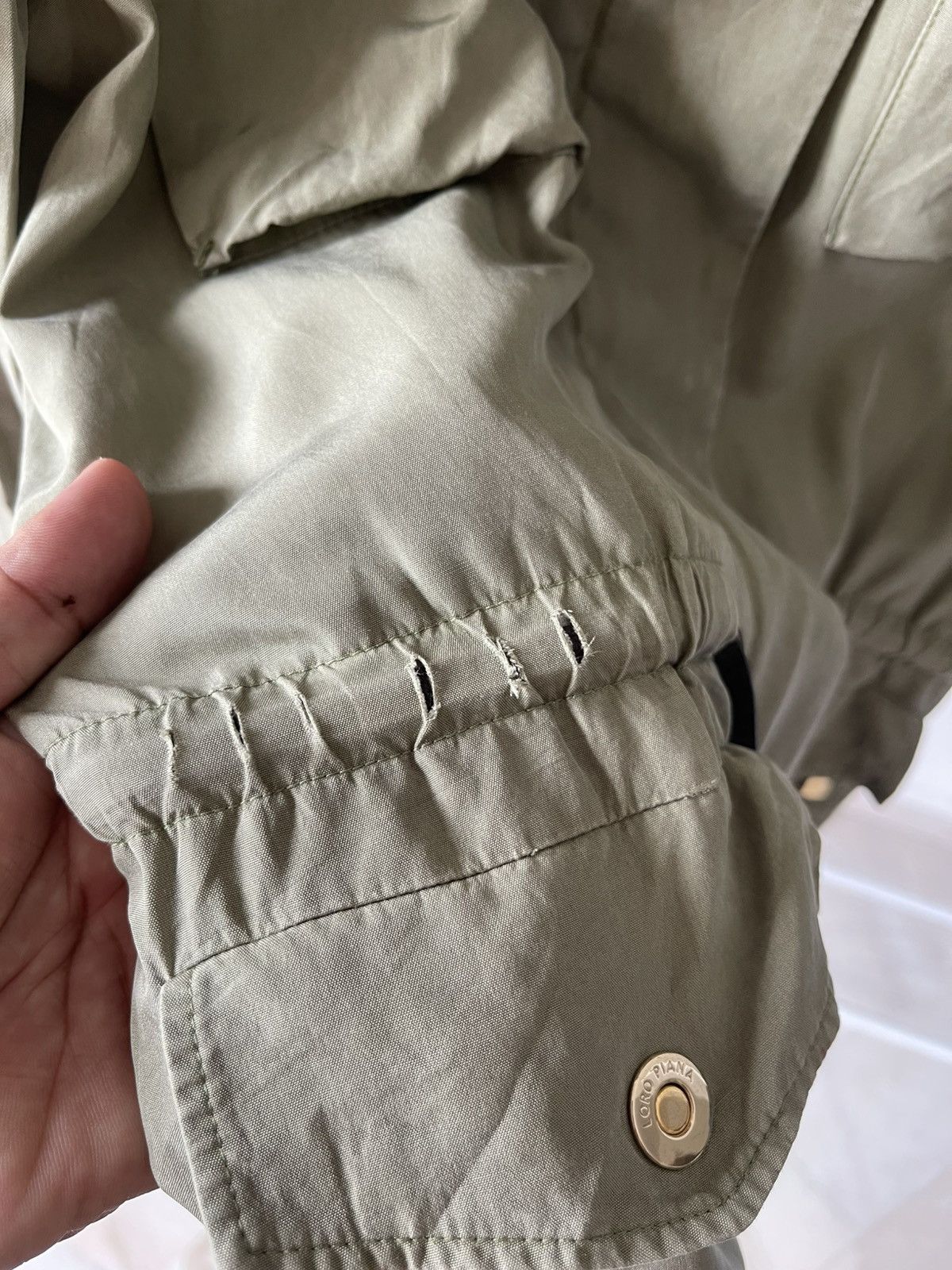 Loro Piana Loro Piana Green Army Jacket Size US S / EU 44-46 / 1 - 12 Thumbnail