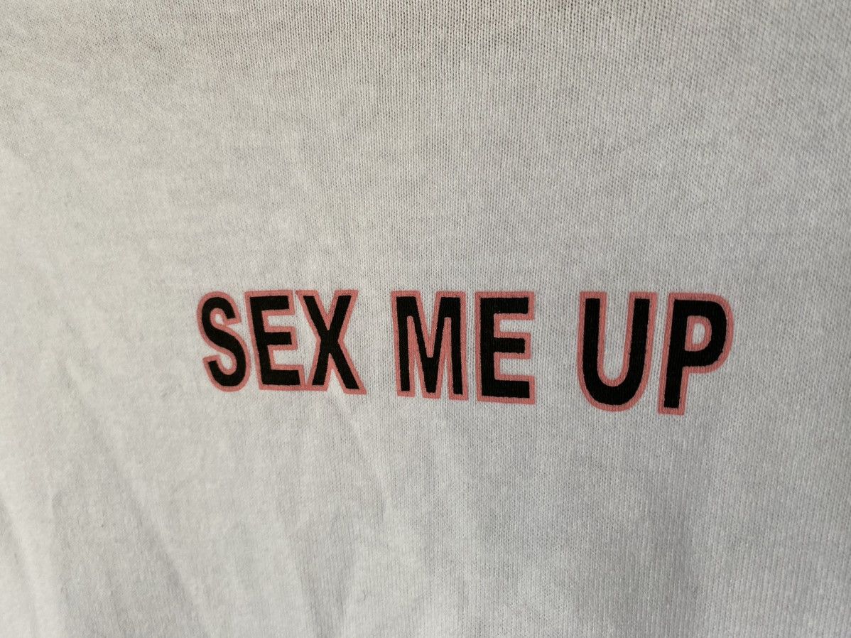 Japanese Brand 1990s Acoustic Japan SEX ME UP crop shirt Size S / US 4 / IT 40 - 4 Thumbnail