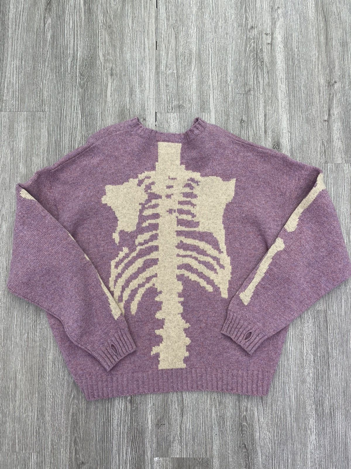 Kapital Kapital Skeleton crewneck knit pink Size US L / EU 52-54 / 3 - 2 Thumbnail