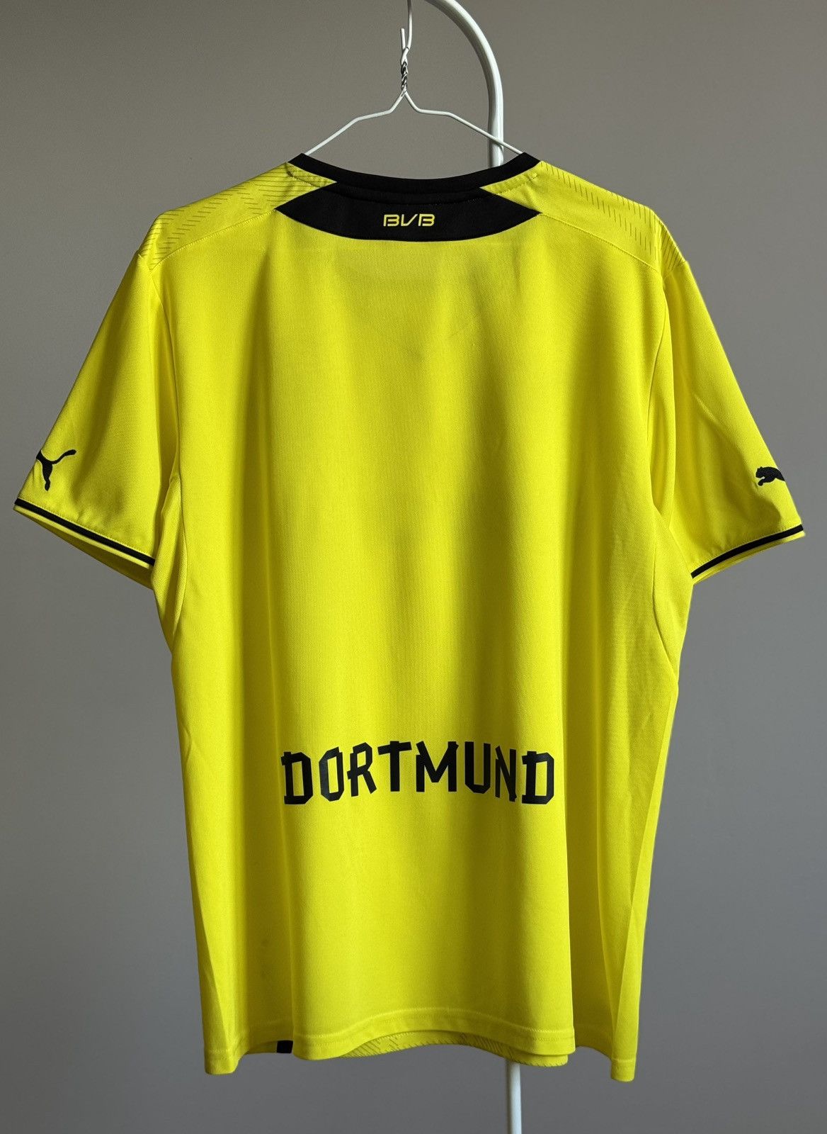 Vintage Borussia Dortmund Puma Home Shirt Jersey 2013 2014 football Size US XL / EU 56 / 4 - 8 Thumbnail