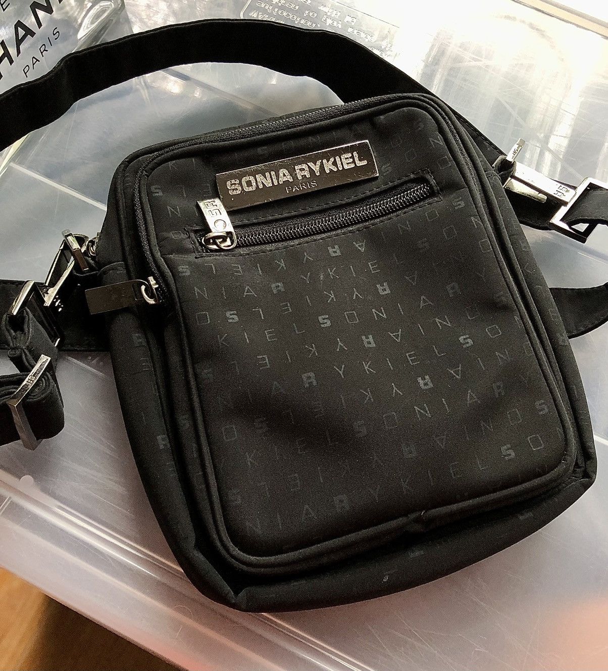 Sonia Rykiel Sonia Rykiel Vintage Alphabet Logo Print Crossbody Bag Size ONE SIZE - 9 Thumbnail
