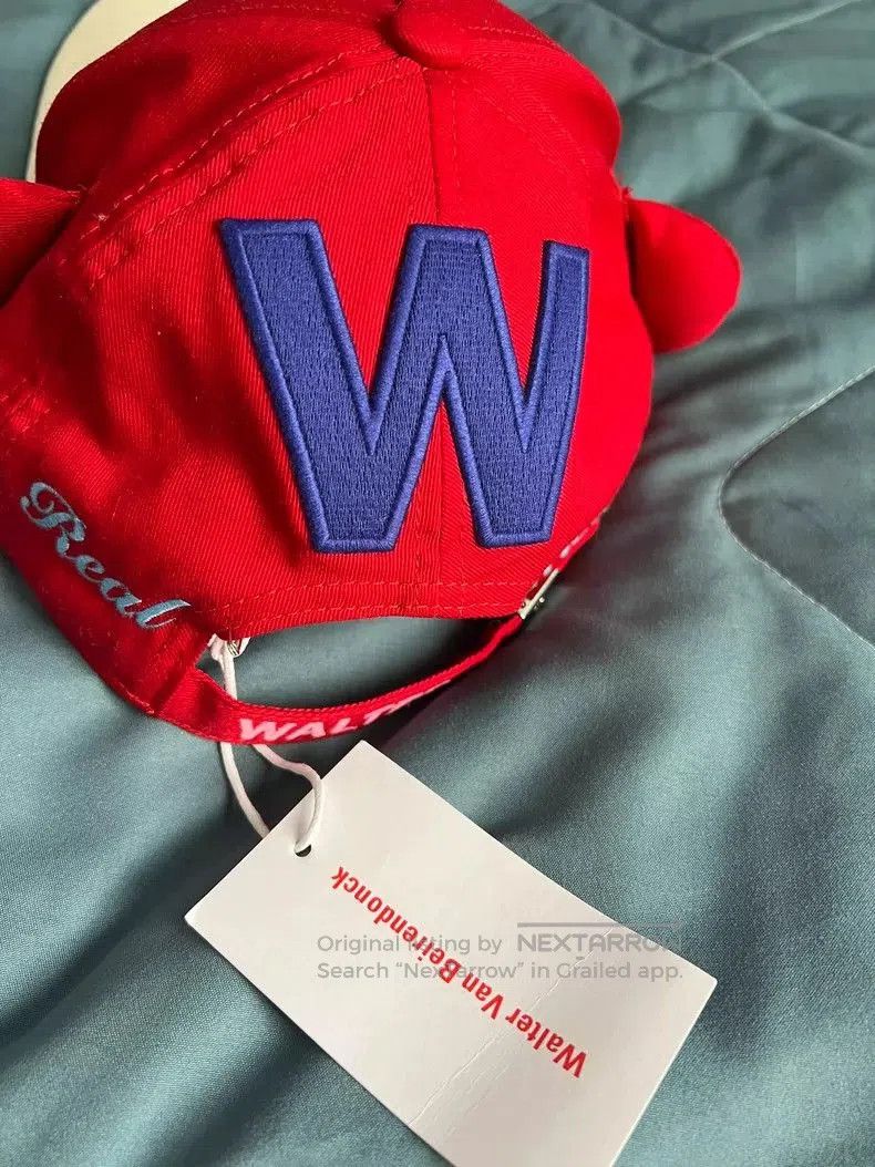 Walter Van Beirendonck Walter Van Beirendonck Red Bear Cap . Size ONE SIZE - 3 Thumbnail
