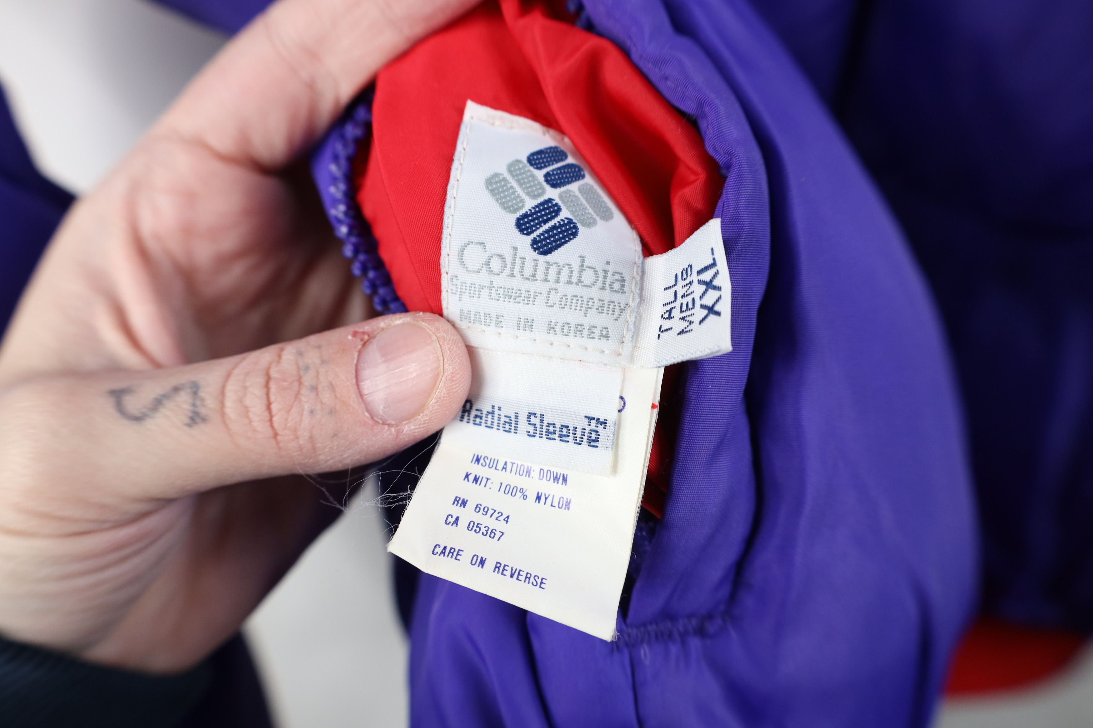 Columbia Vintage 90s Columbia Reversible Puffer Bomber Jacket Coat Size US XXL / EU 58 / 5 - 6 Thumbnail