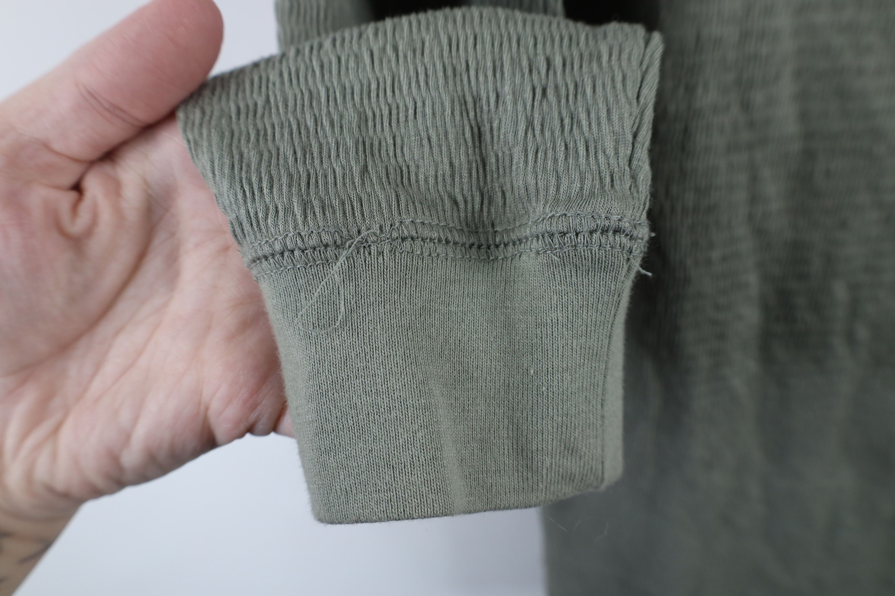 Nike × Vintage Nike Sportswear Air Force 1 Knit Long Sleeve T-Shirt Green Size US S / EU 44-46 / 1 - 5 Thumbnail