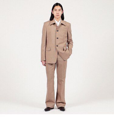 Dries Van Noten mohair wool classy parchey trouser Size US 34 / EU 50 - 7 Thumbnail