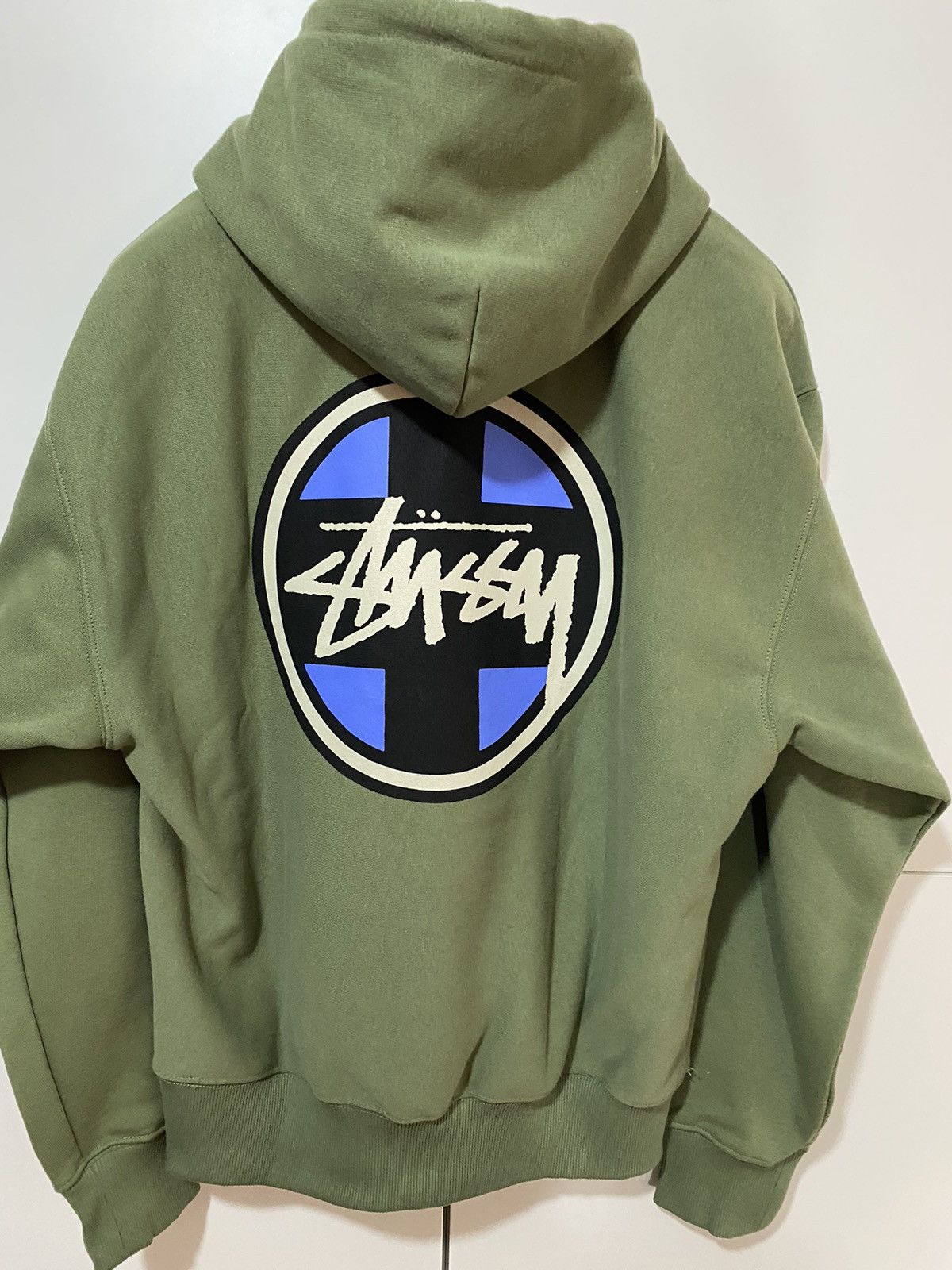 Stussy Stüssy Cross Dot sweatshirt, size M, dark green, new Size US M / EU 48-50 / 2 - 11 Thumbnail
