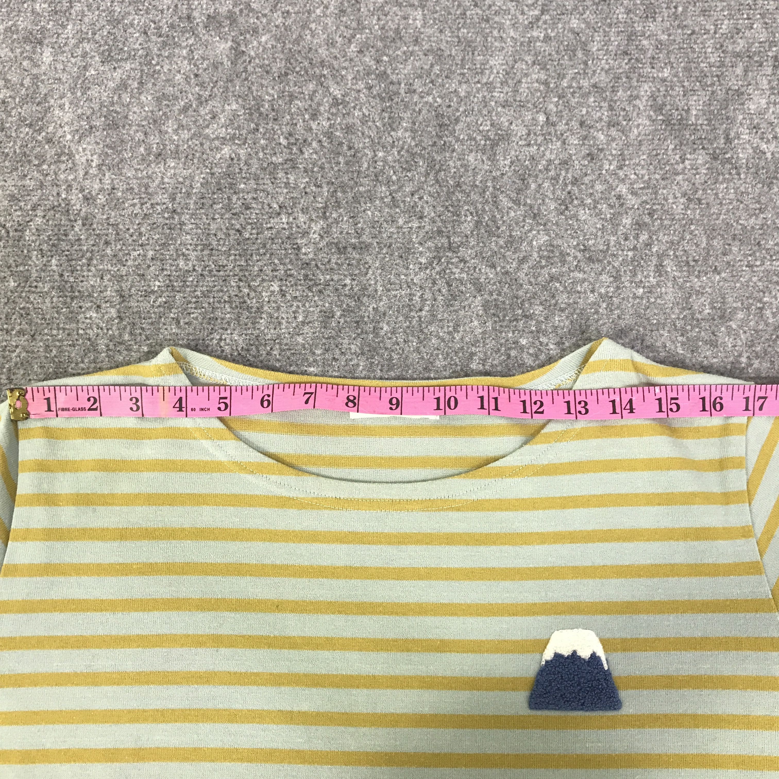 Ne-Net Ne-Net Issey Miyake Striped Design sweatshirt K87B12 Size US M / EU 48-50 / 2 - 6 Thumbnail