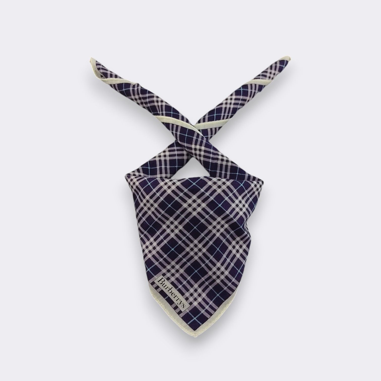 Burberry Vintage Burberry Handkerchief Neckerchief Bandana H490I Size ONE SIZE - 1 Thumbnail