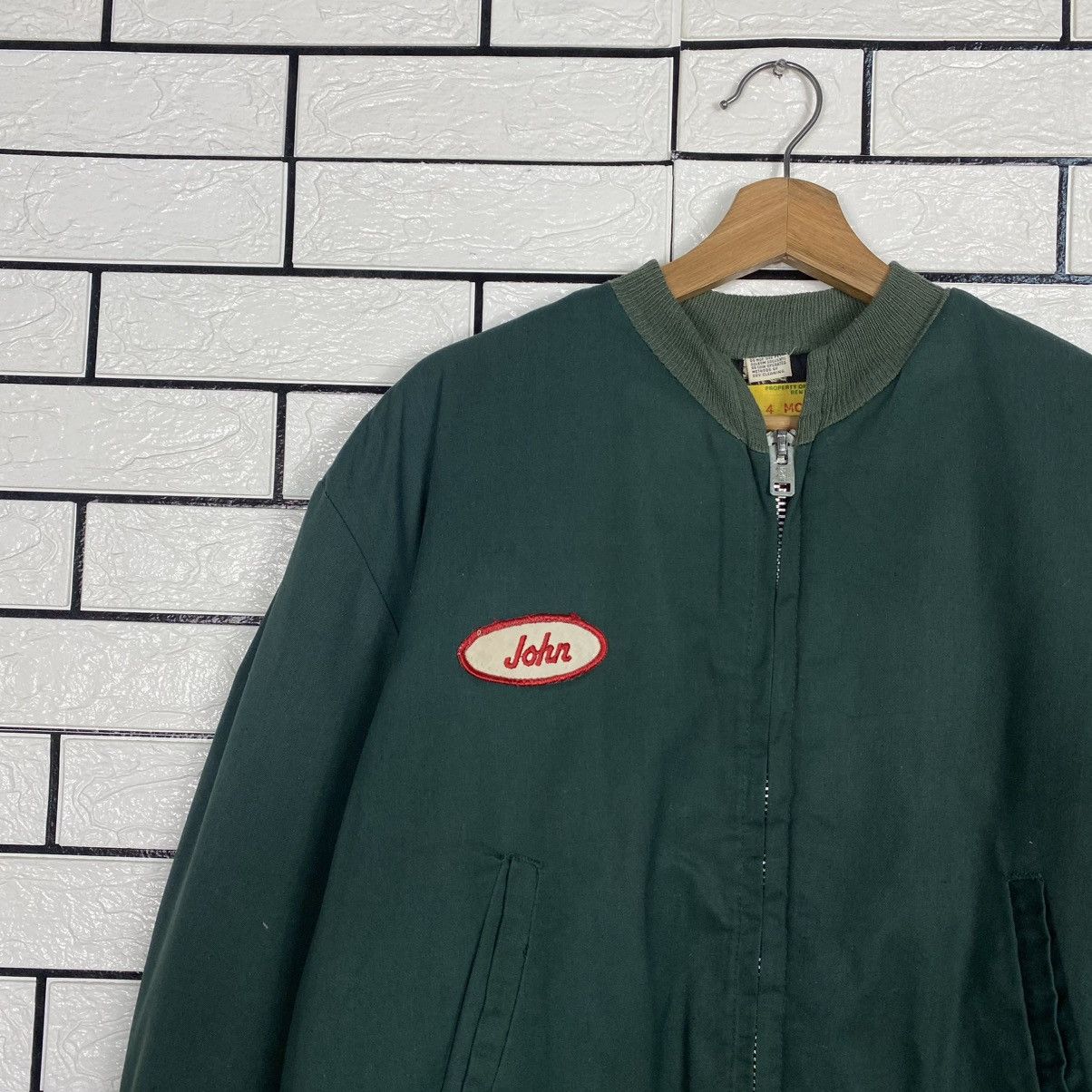 Vintage 🔥VINTAGE FLY BOMBER JACKET 60’s WORK DUCK CANVAS DETROIT Size US M / EU 48-50 / 2 - 10 Thumbnail