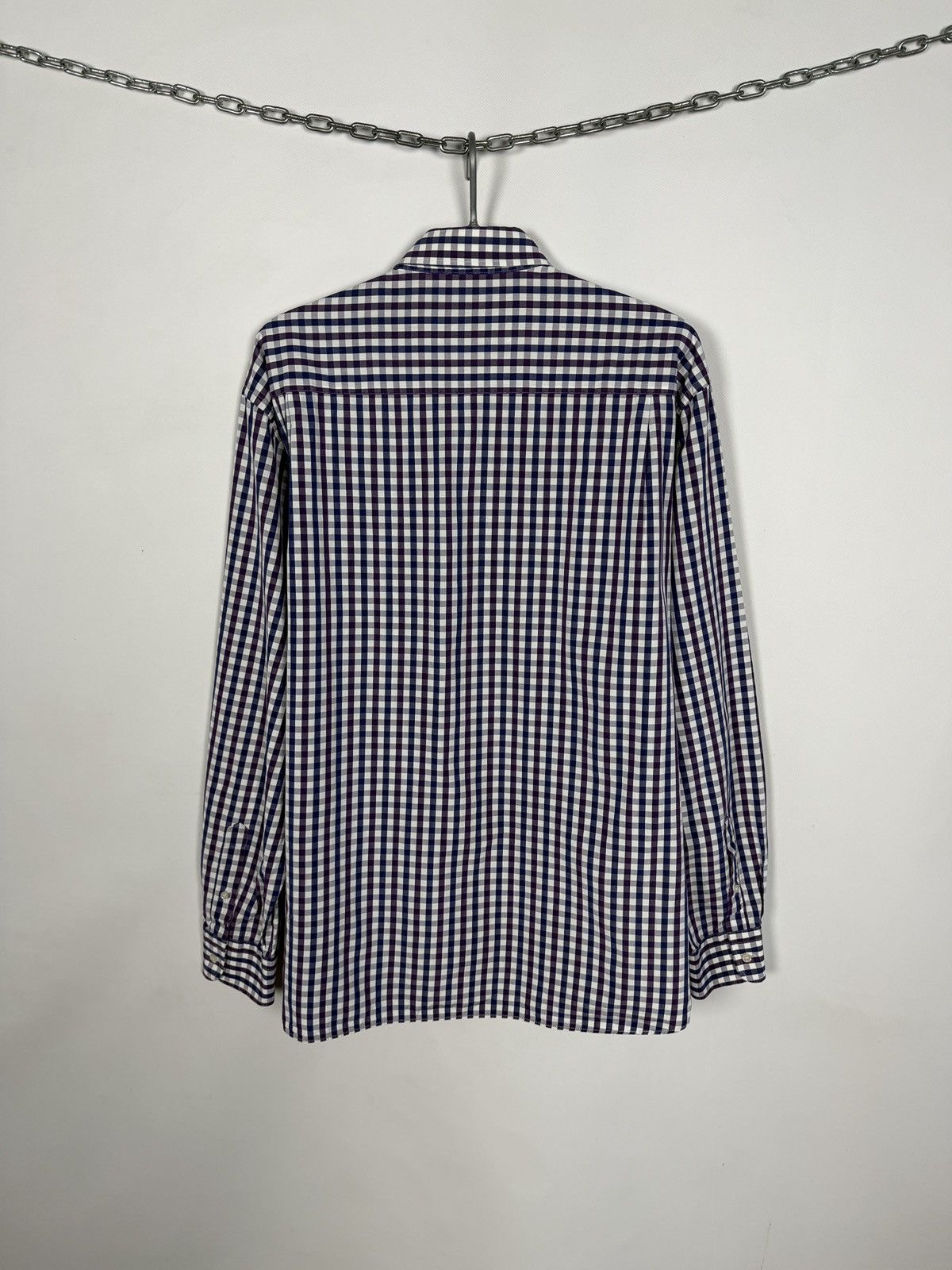 Paul & Shark Paul Shark Long Sleeve Plaid Shirt Button Up Italy Size 44 Size US XL / EU 56 / 4 - 12 Thumbnail