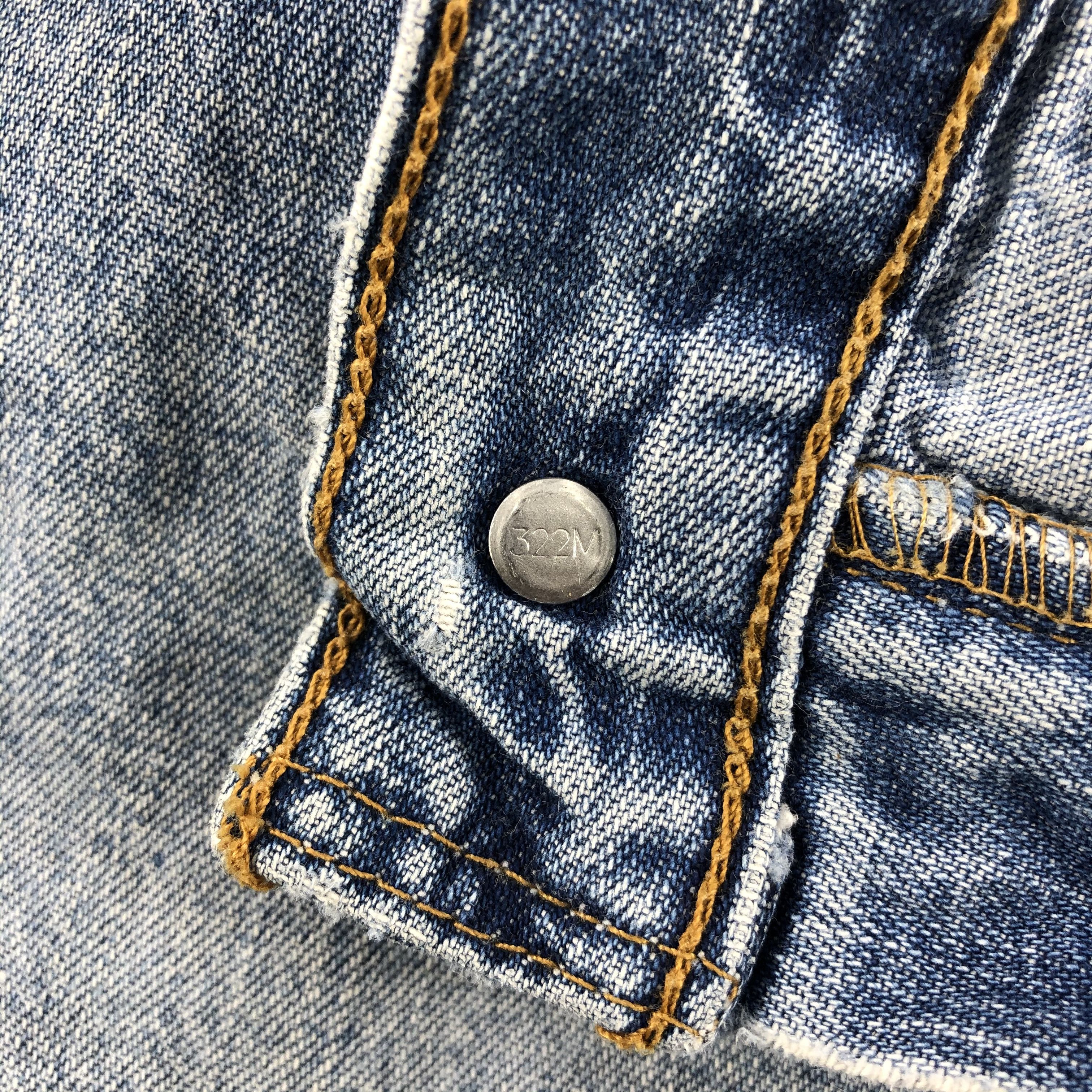 Levi's Stone Washed Vintage Levis 569 Jeans Distressed Denim-J1000 Size US 38 / EU 54 - 10 Thumbnail