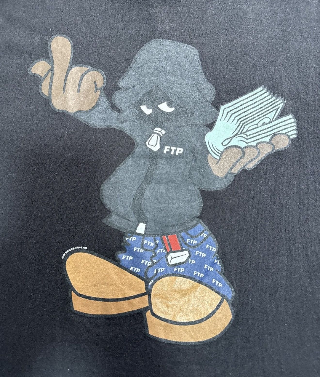 Fuck The Population FTP Paper Boy Tee Size US XL / EU 56 / 4 - 1 Thumbnail