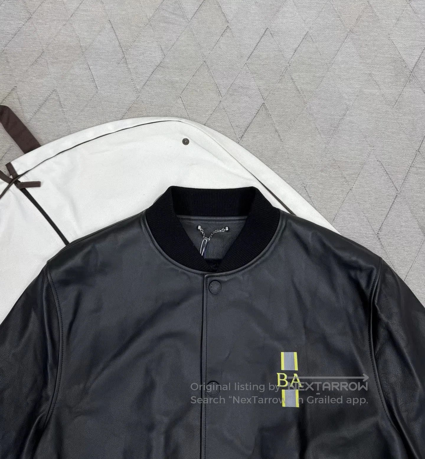 Louis Vuitton LV NBA Lambskin Baseball Leather Jacket. Size US L / EU 52-54 / 3 - 2 Thumbnail