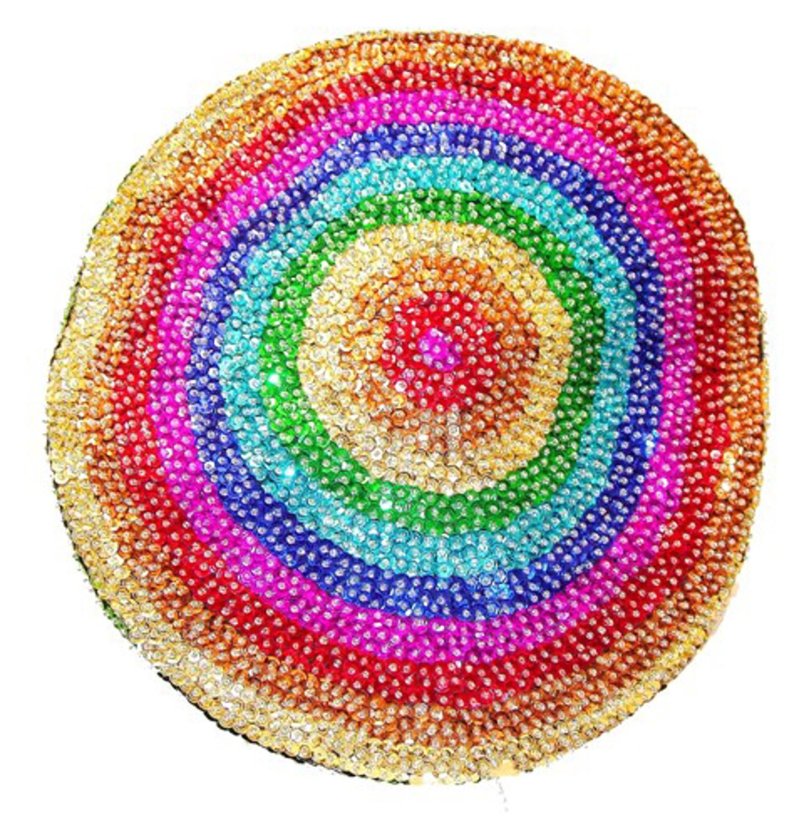 Designer Sequin Beret Hat Rainbow Size ONE SIZE - 1 Preview
