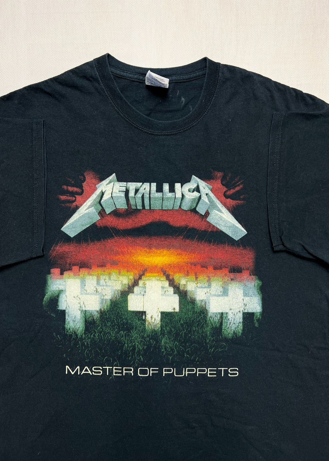 Band Tees × Metallica × Vintage Tshirt Metallica Master Of Puppets Black Vintage Size US L / EU 52-54 / 3 - 1 Thumbnail