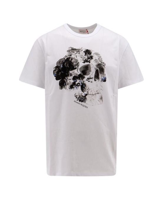 Alexander McQueen ALEXANDER MCQUEEN Men T-Shirts 781994QTABE 0909 White Size US M / EU 48-50 / 2 - 1 Thumbnail