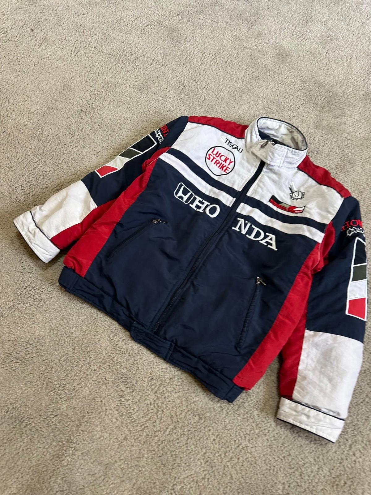 Honda Honda Lucky Strike Racing Jacket Sz L Size US L / EU 52-54 / 3 - 5 Thumbnail