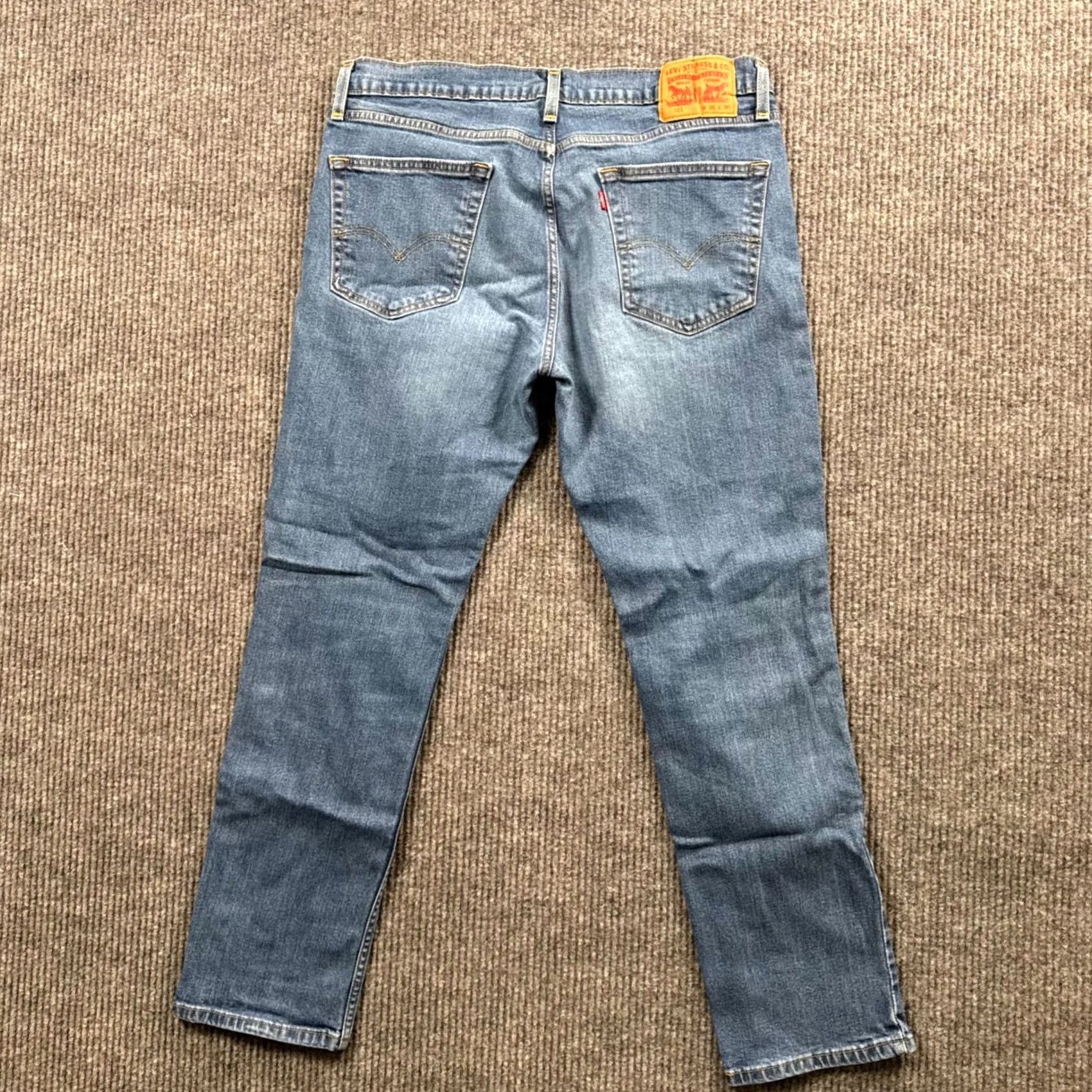 Levi's Levi's 511 Slim Fit Jeans Mens 35x30 Denim Stretch 90s Casual Size US 35 - 2 Thumbnail