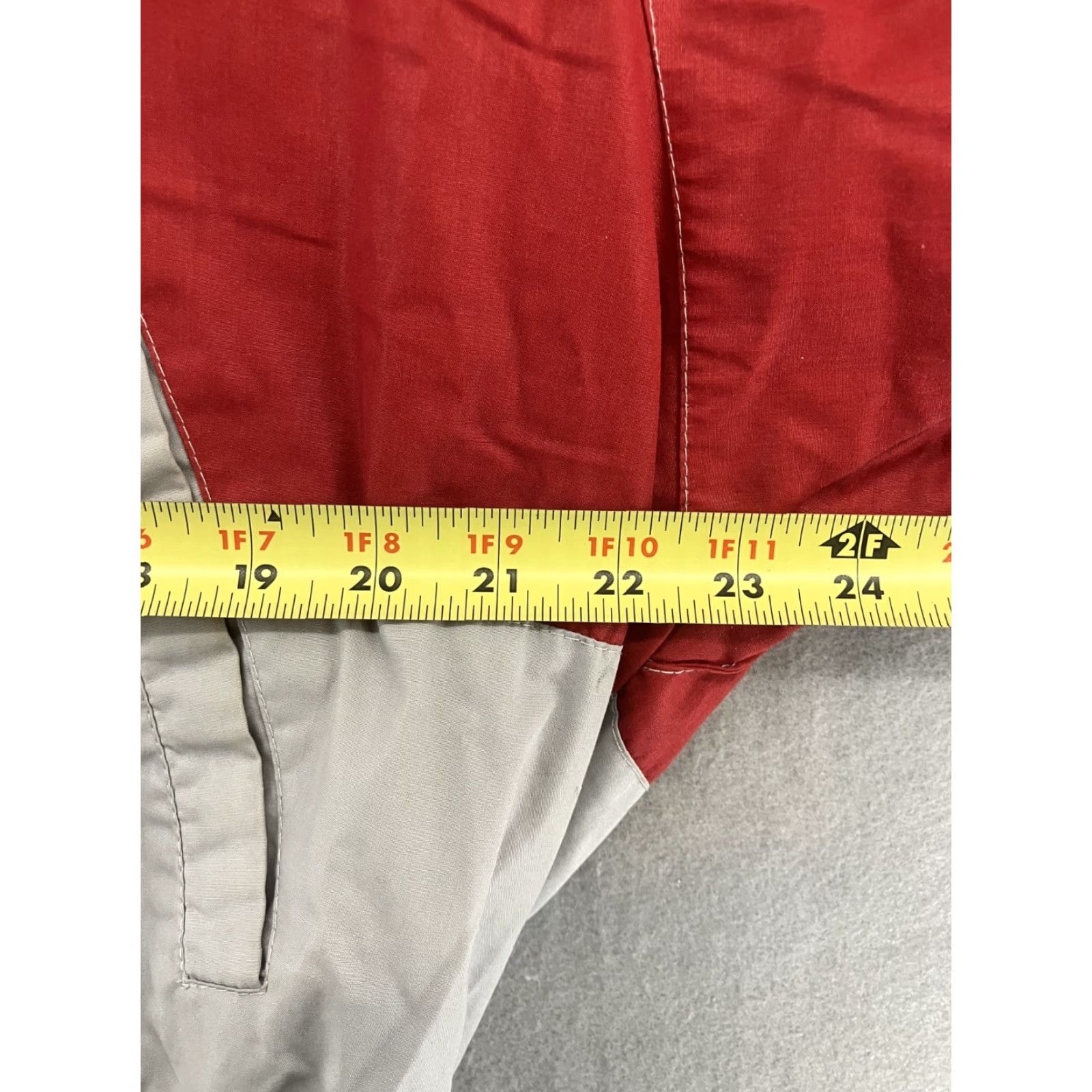 Members Only Members Only VTG Bomber Jacket Mens 44 Red Grey Lined Windbreaker Full Zip Jacket Type Dress Style Size US S / EU 44-46 / 1 - 7 Thumbnail