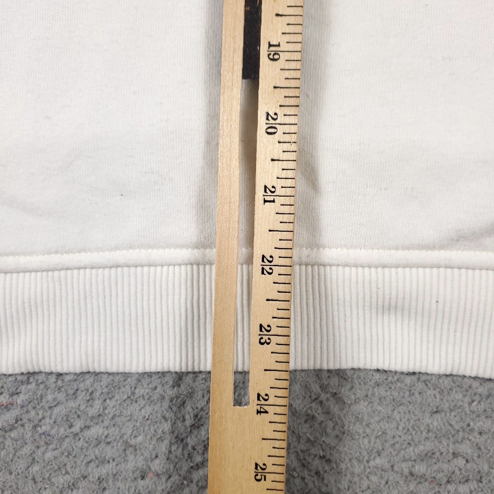 American Eagle Outfitters American Eagle Hoodie Adult Small White Pullover Sweatshirt Long Sleeve Mock Neck Mens Size US S / EU 44-46 / 1 - 7 Thumbnail