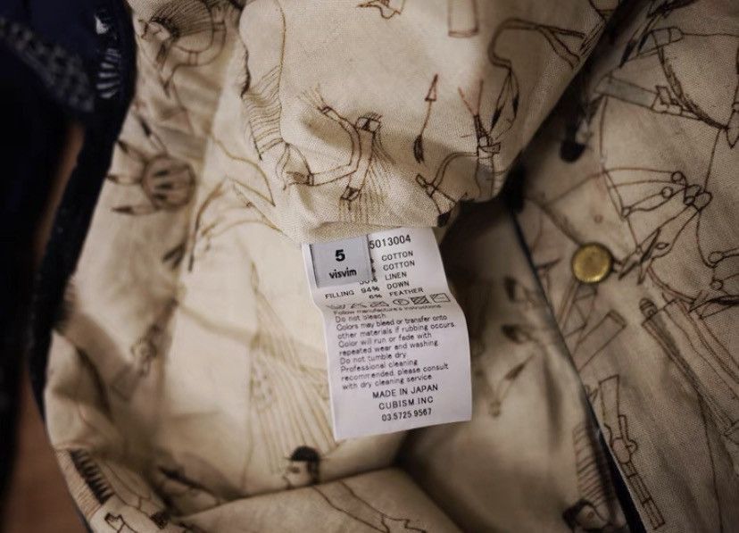 Visvim VisvimVisvim Kofu ICT kerchief Down JKT-2504 Size US XXL / EU 58 / 5 - 6 Thumbnail