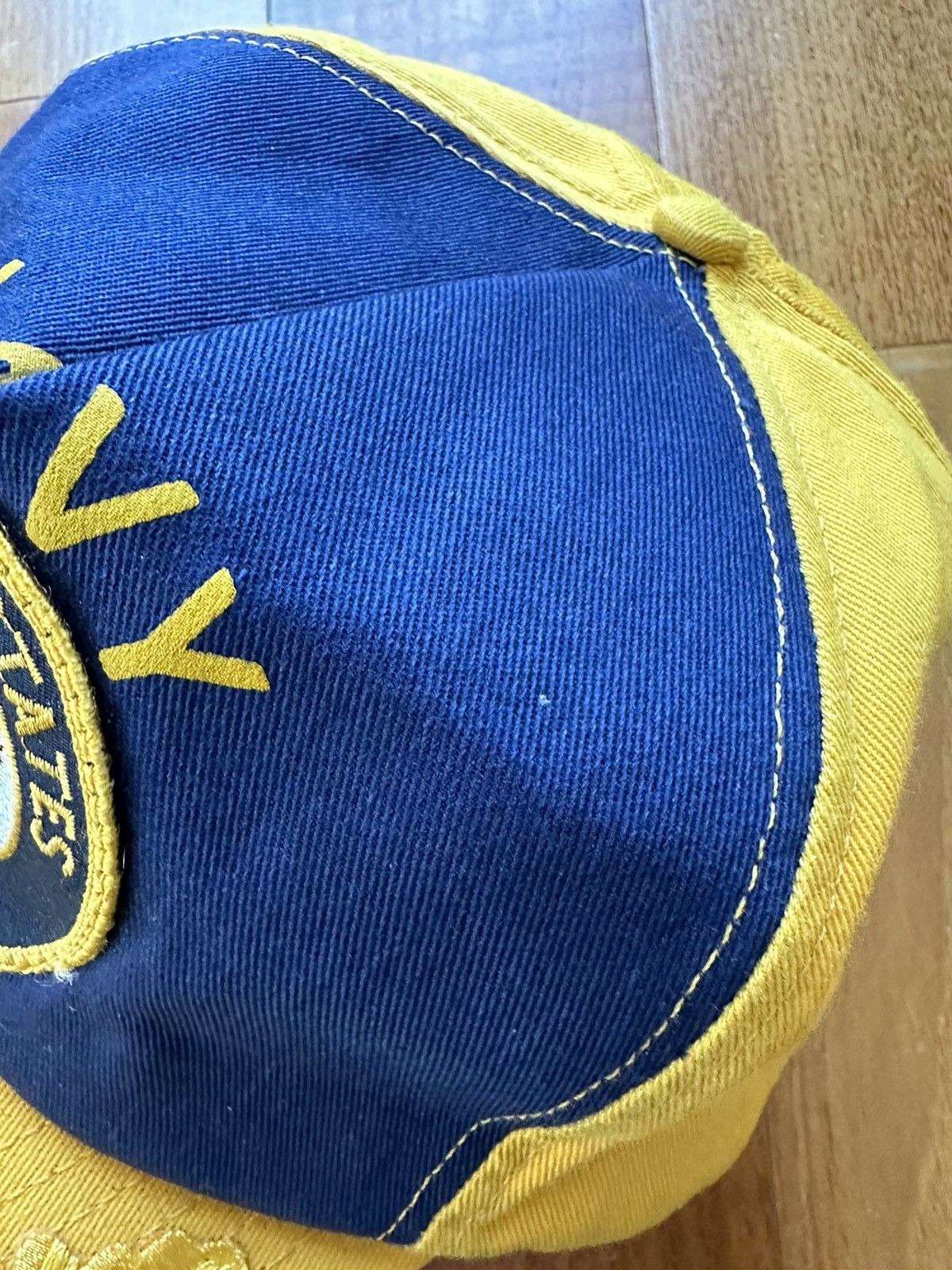 Vintage Vintage 90s USN Navy Scrambled Eggs Trucker Hat OSFA Size ONE SIZE - 4 Thumbnail