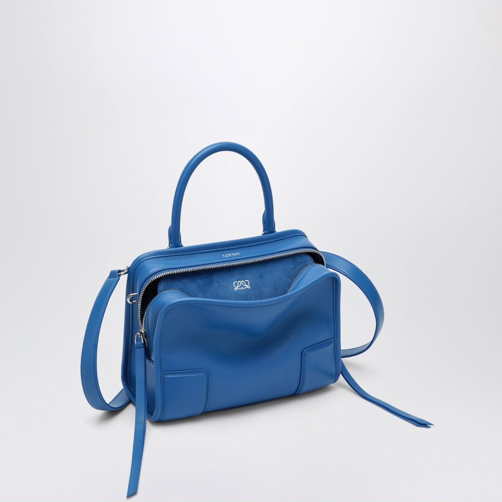 Loewe LOEWE $4550 Small Amazona 180 Royal Azur Top Handle Bag New Size ONE SIZE - 2 Thumbnail